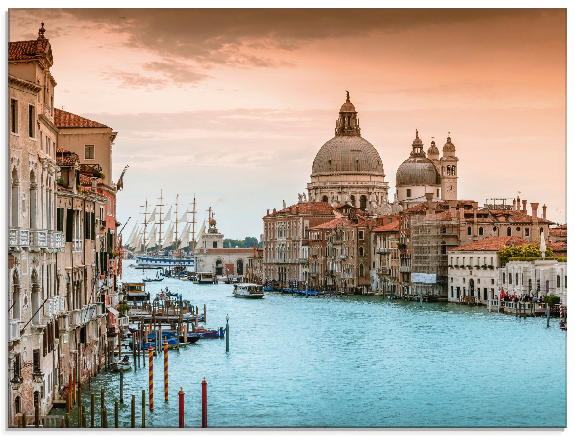 Artland Glasbild »Venedig Canal Grande I«, Italien, (1 St.)