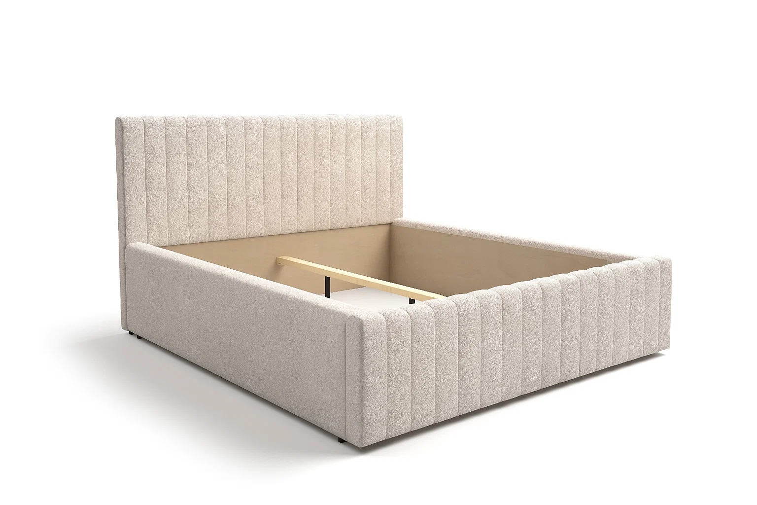Home affaire Polsterbett »MOIVRE wahlweise mit/ohne Bettkasten, Breite Liegefläche 160/180 cm«