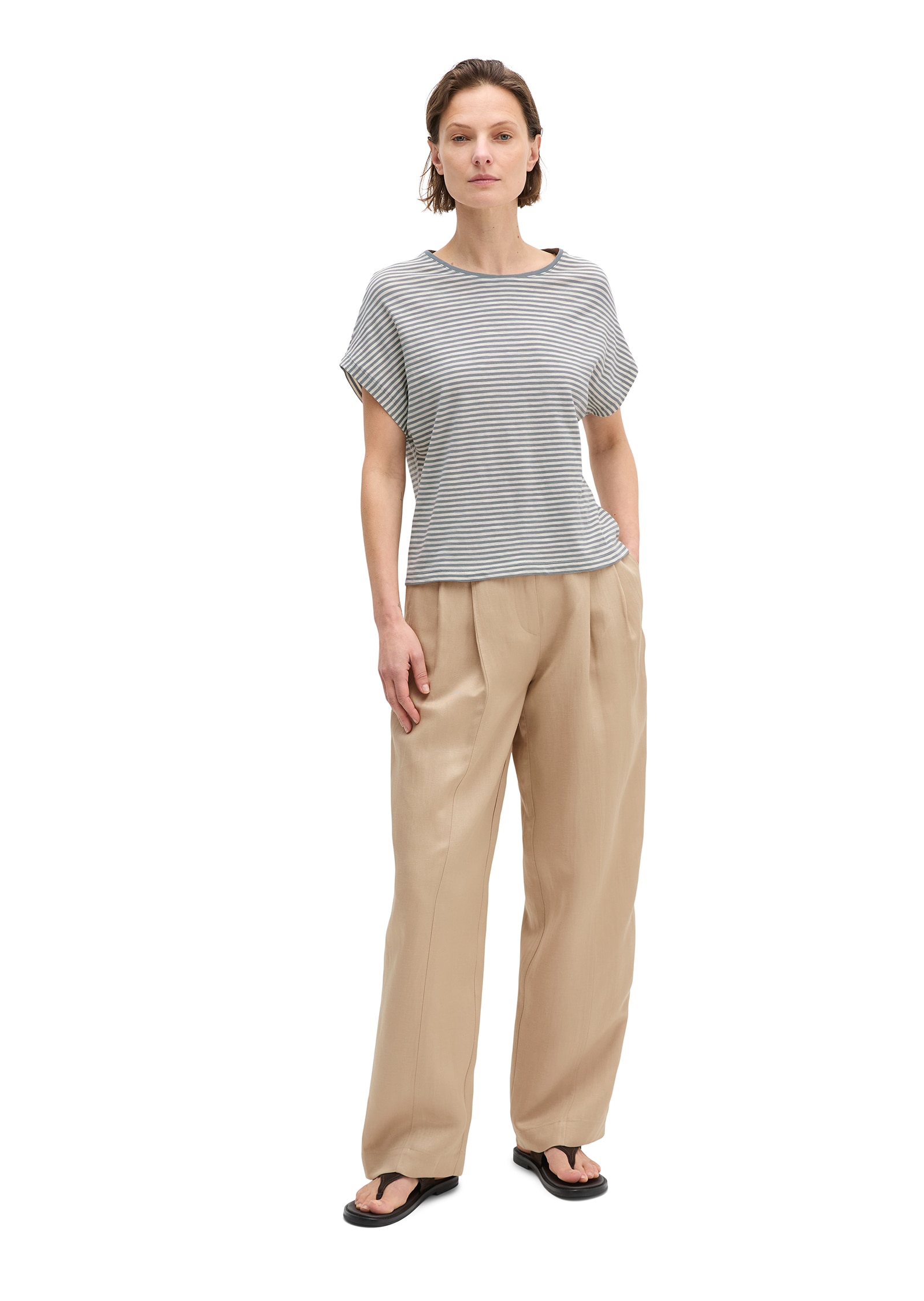 Marc O'Polo T-Shirt Gestreift, regular aus Baumwoll-Single-Jersey