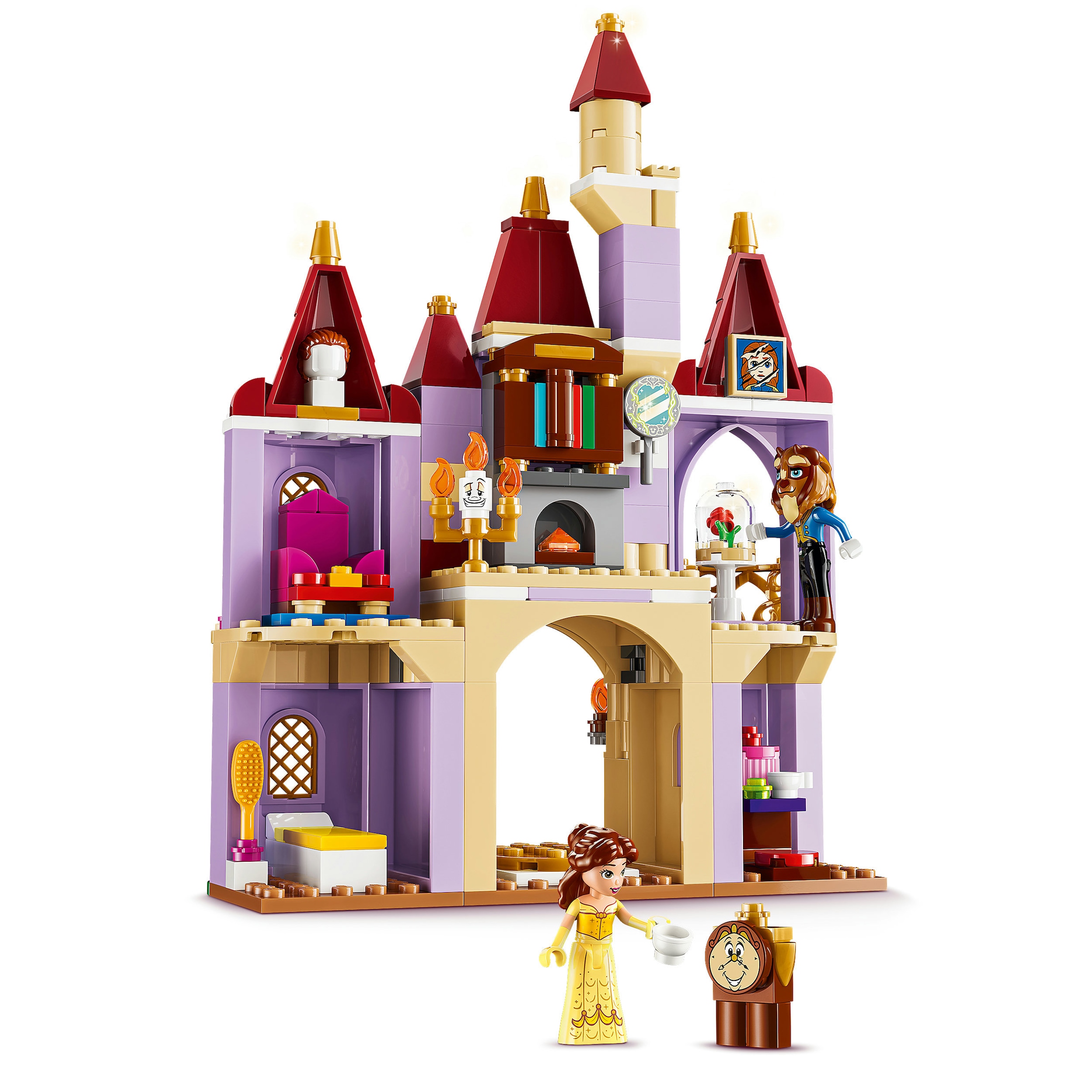 LEGO® Konstruktionsspielsteine »Das verzauberte Schloss von Belle und dem Biest (43289)« LEGO Disney Princess; Made in Europe