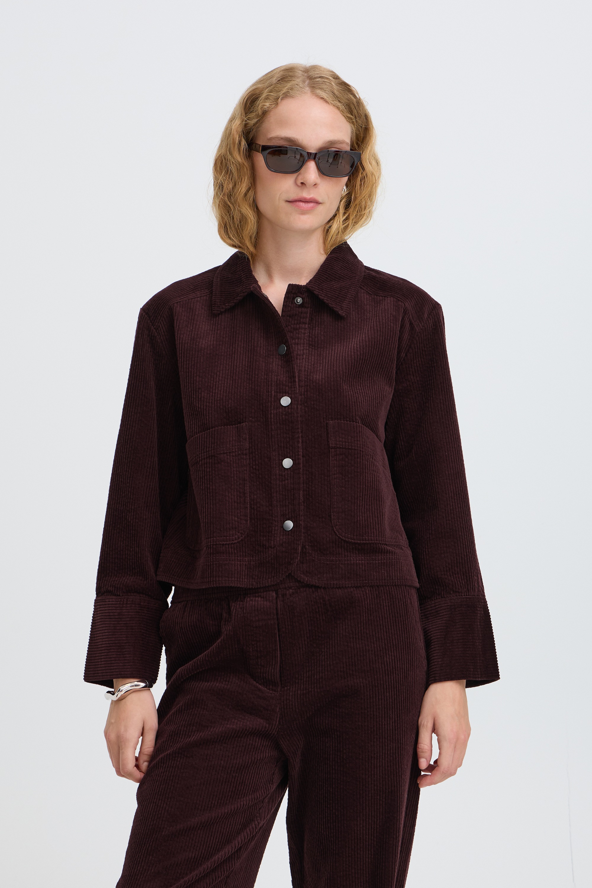 b.young Shirtbluse »Damen Langarm BYDIXIAN«