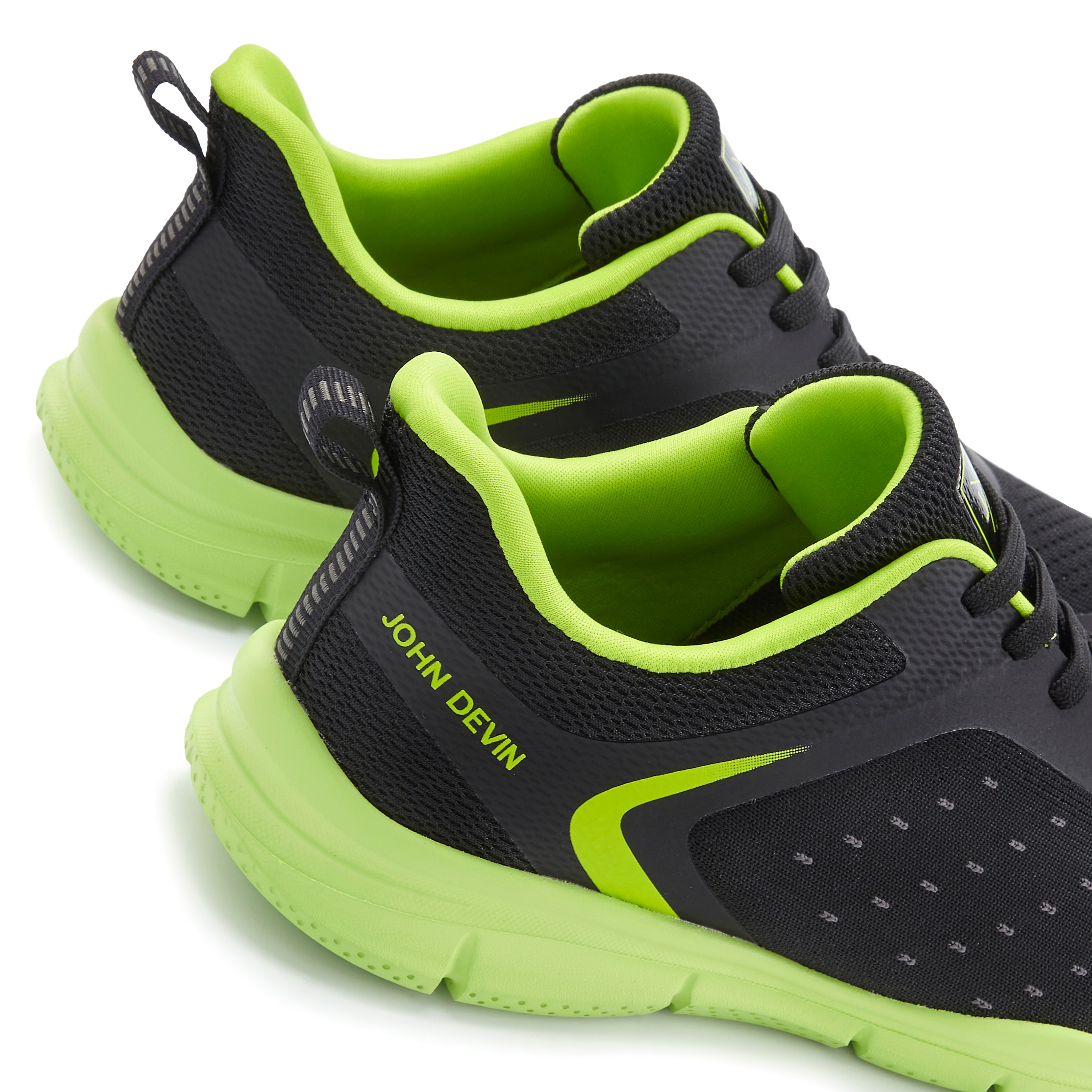 John Devin Sneaker »Schnürschuh, Freizeitschuhe, Schnürhalbschuhe, Halbschuh, Turnschuh«  im sportiven Look mit farbiger und flexibler Sohle VEGAN