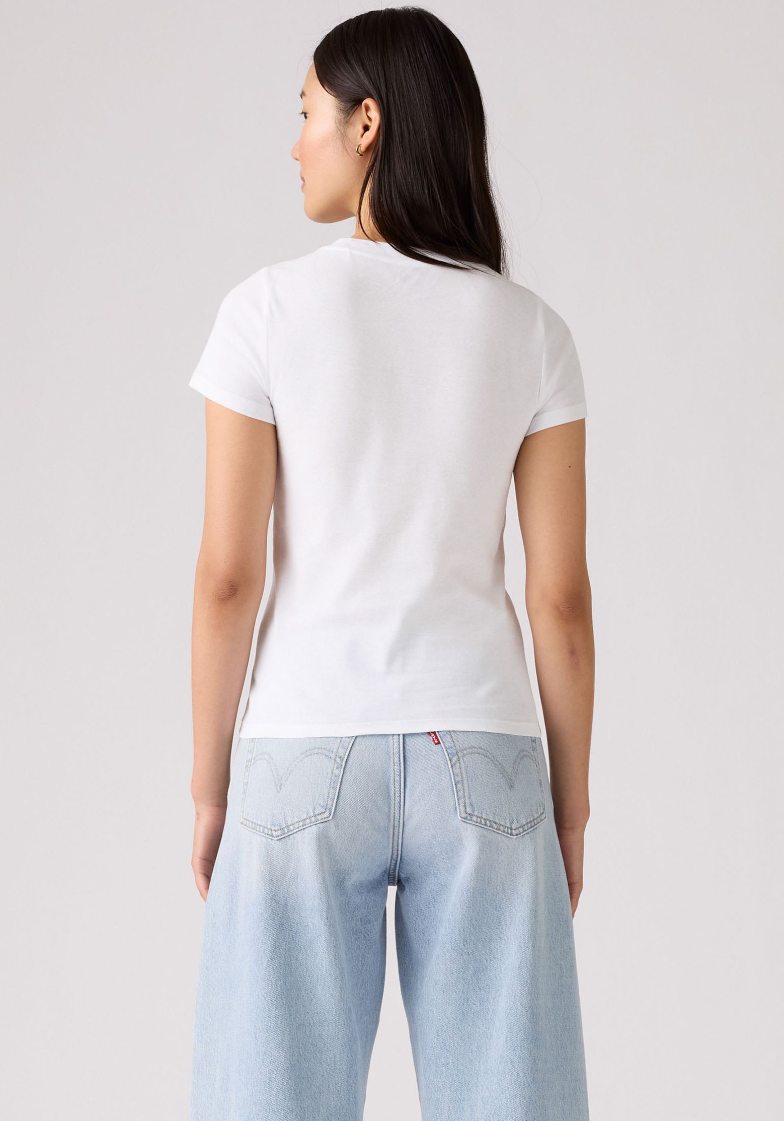 Levi's® T-Shirt »Mini-Logo«, (Packung, 2 tlg.), mit kleiner Markenlogo-Stickerei auf der Brust