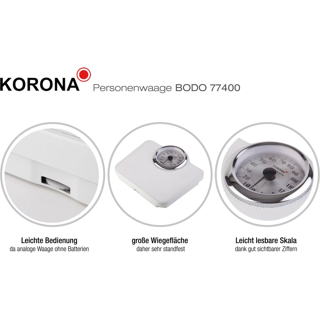 KORONA Personenwaage »BODO 77400«