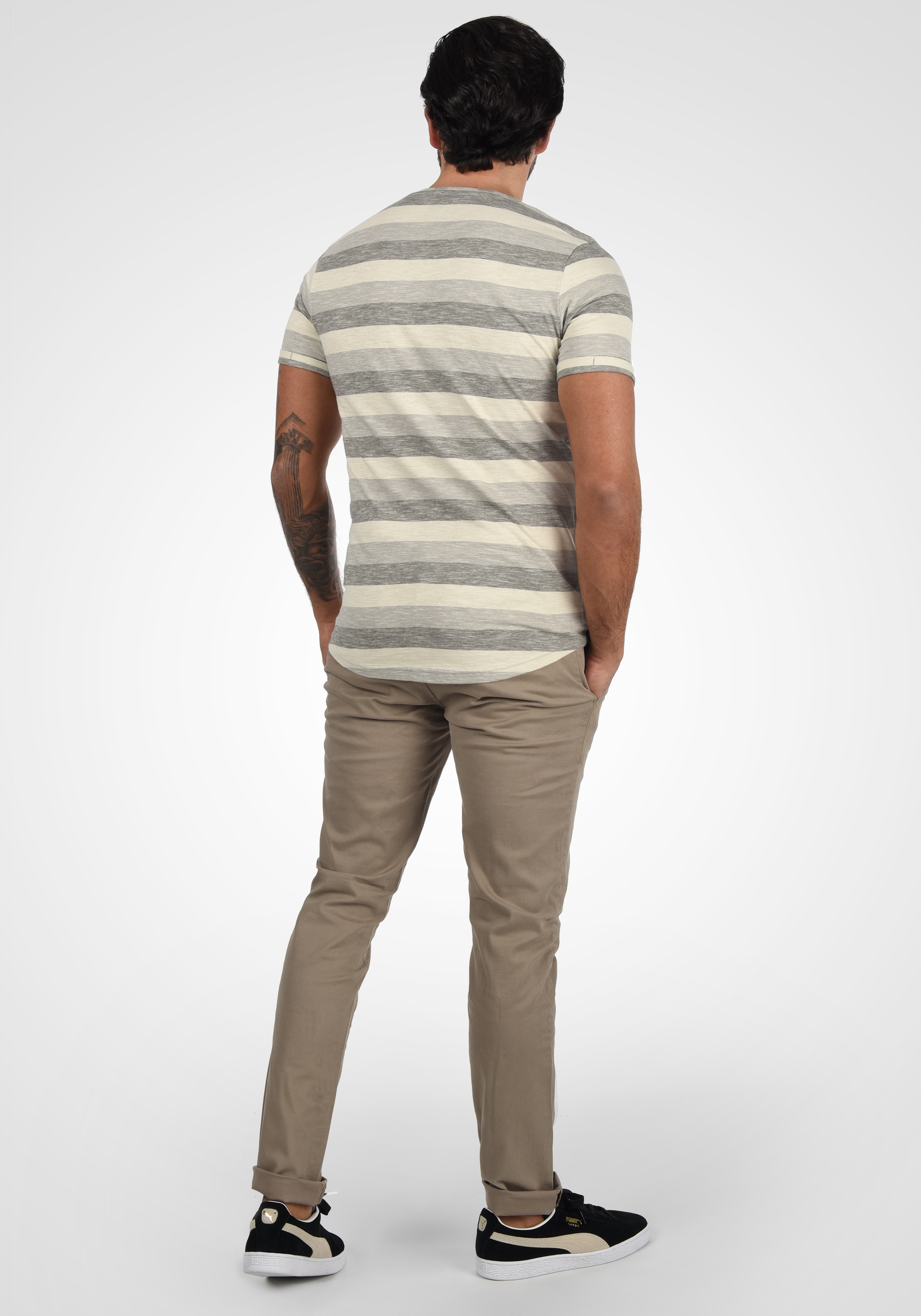 !Solid Rundhalsshirt »Rundhalsshirt SDThicco«