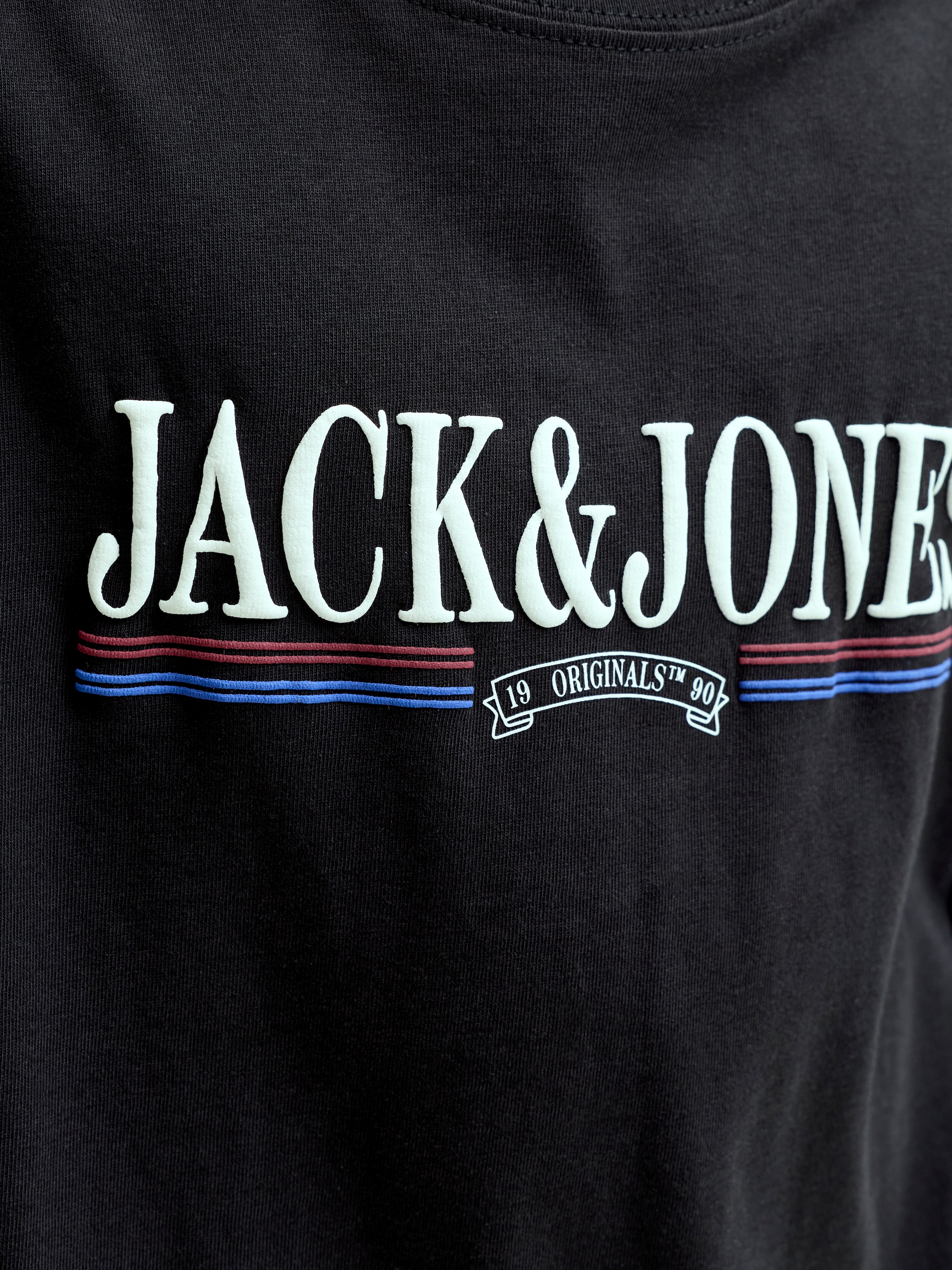 Jack & Jones Junior Langarmshirt »JORFREDERIKSBERG GRAPHIC BOX TEE LS JNR« Baumwolle, regular fit