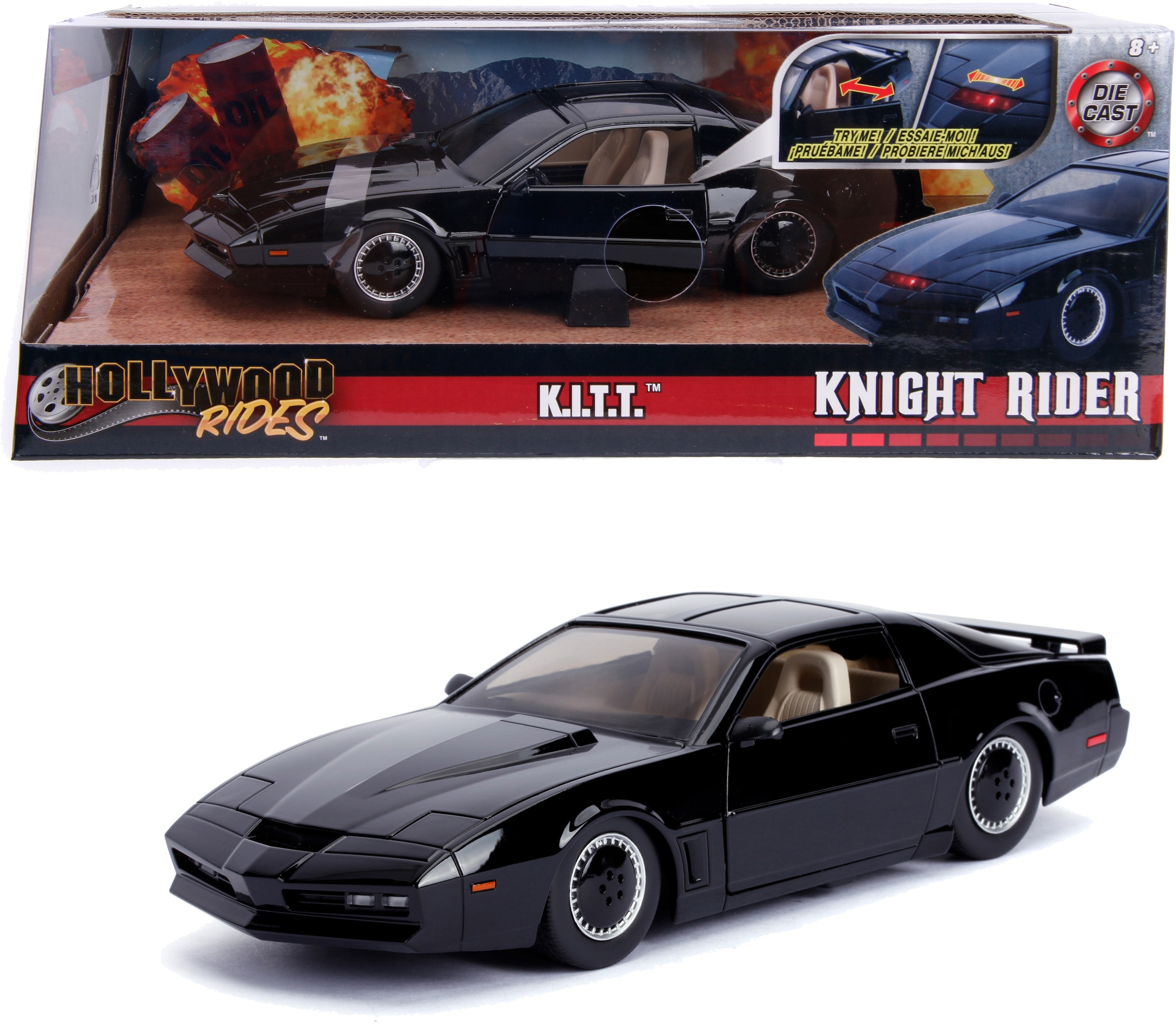 Spielzeug-Auto »Knight Rider Kitt«, mit Licht