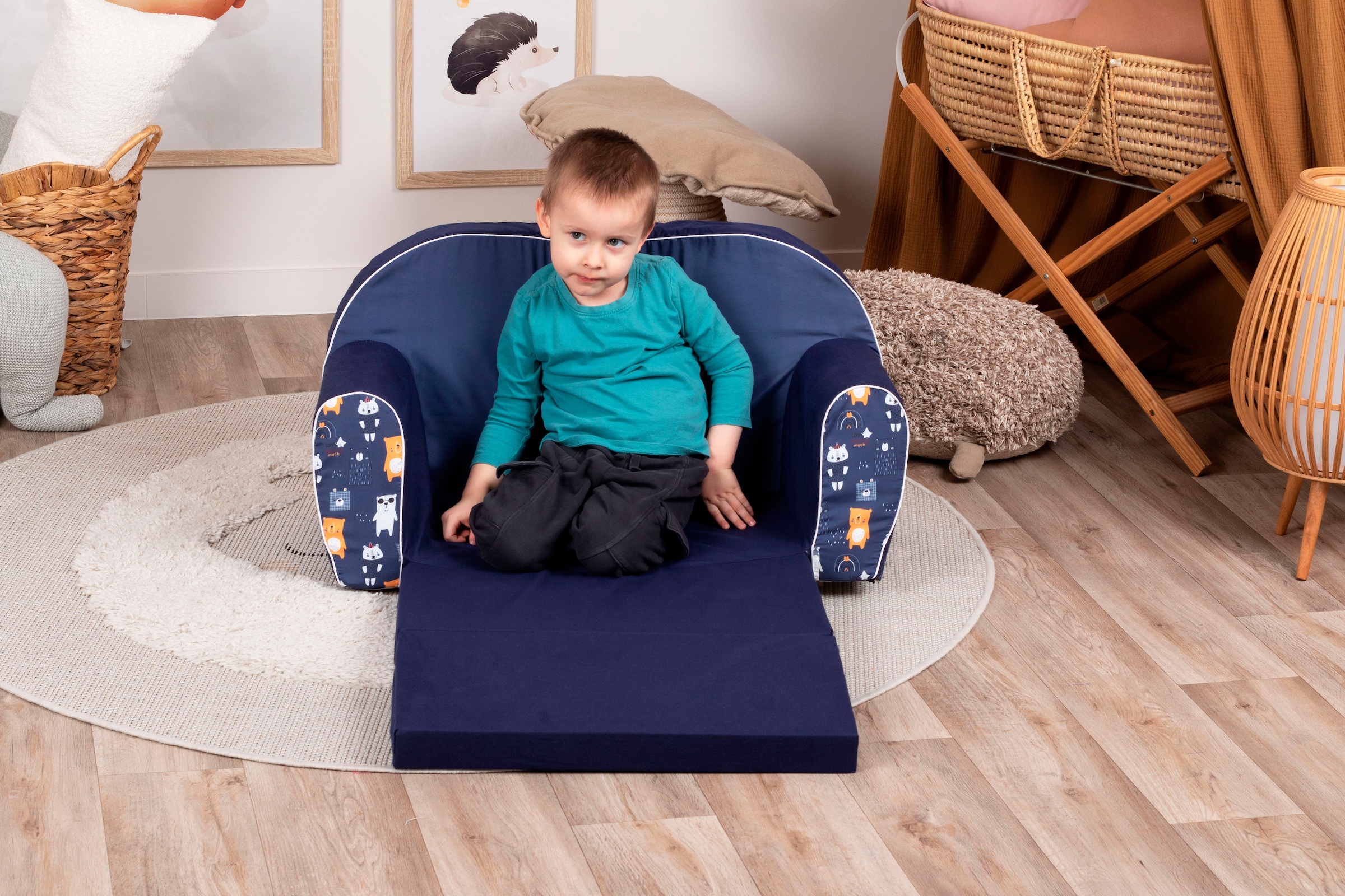 Knorrtoys® Sofa »Pretty bear« für Kinder; Made in Europe