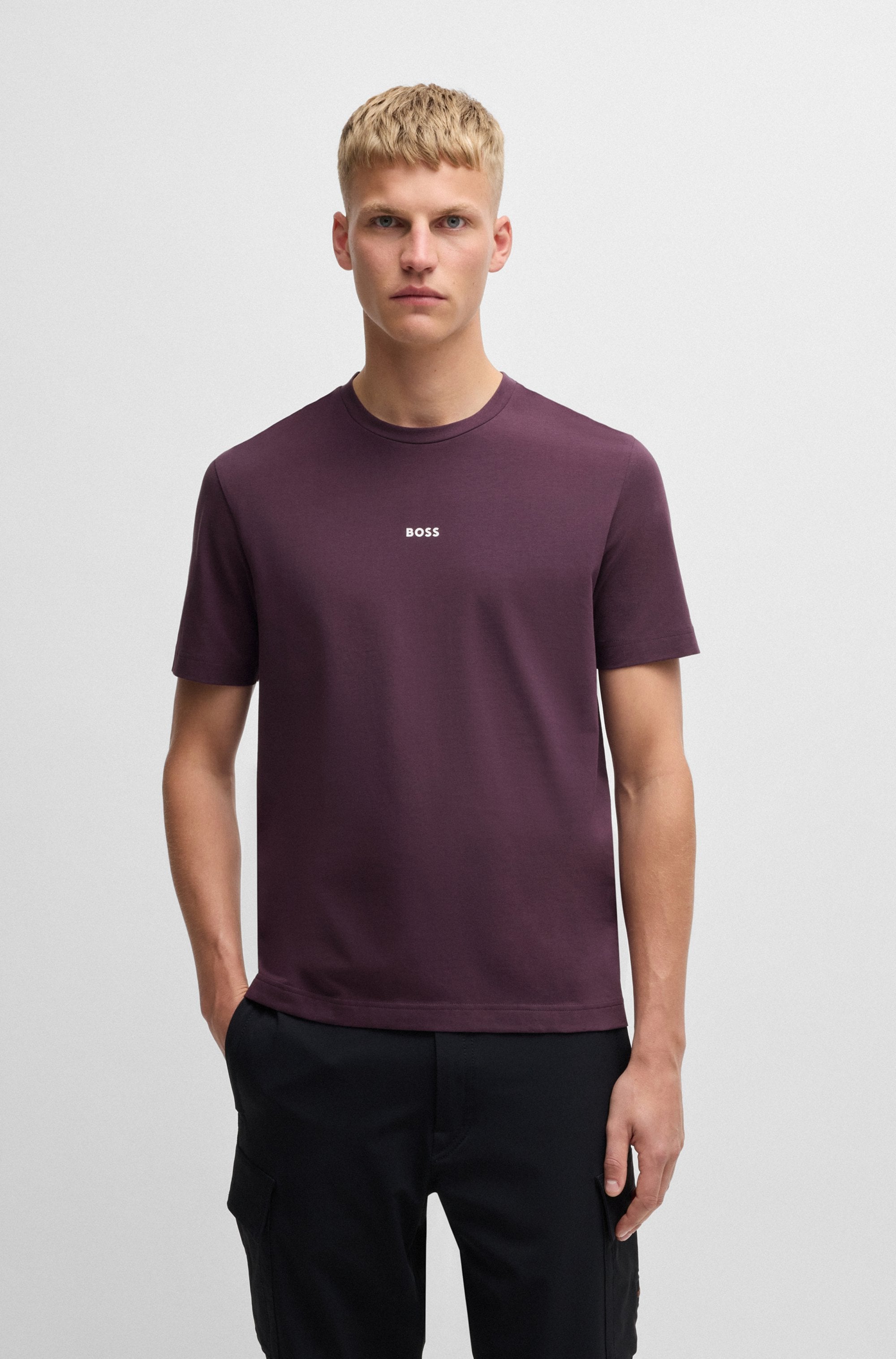 BOSS ORANGE T-Shirt »TChup«, mit Rundhalsausschnitt