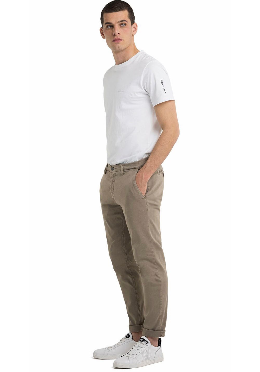 Replay Chinohose »ZEUMAR«, Hyperflex