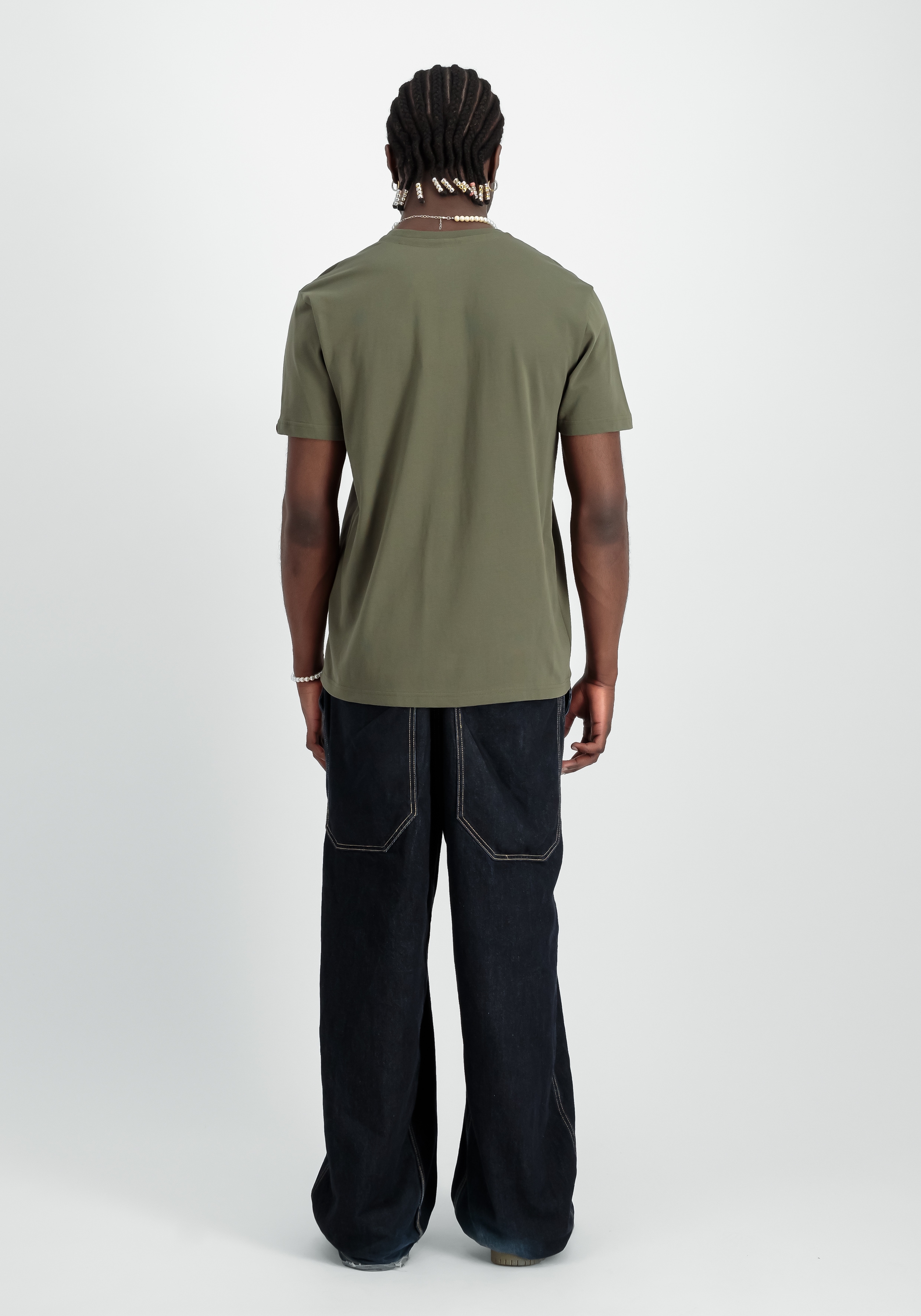 Alpha Industries T-Shirt »Alpha Industries Men - T-Shirts Embroidery T-Shirt«