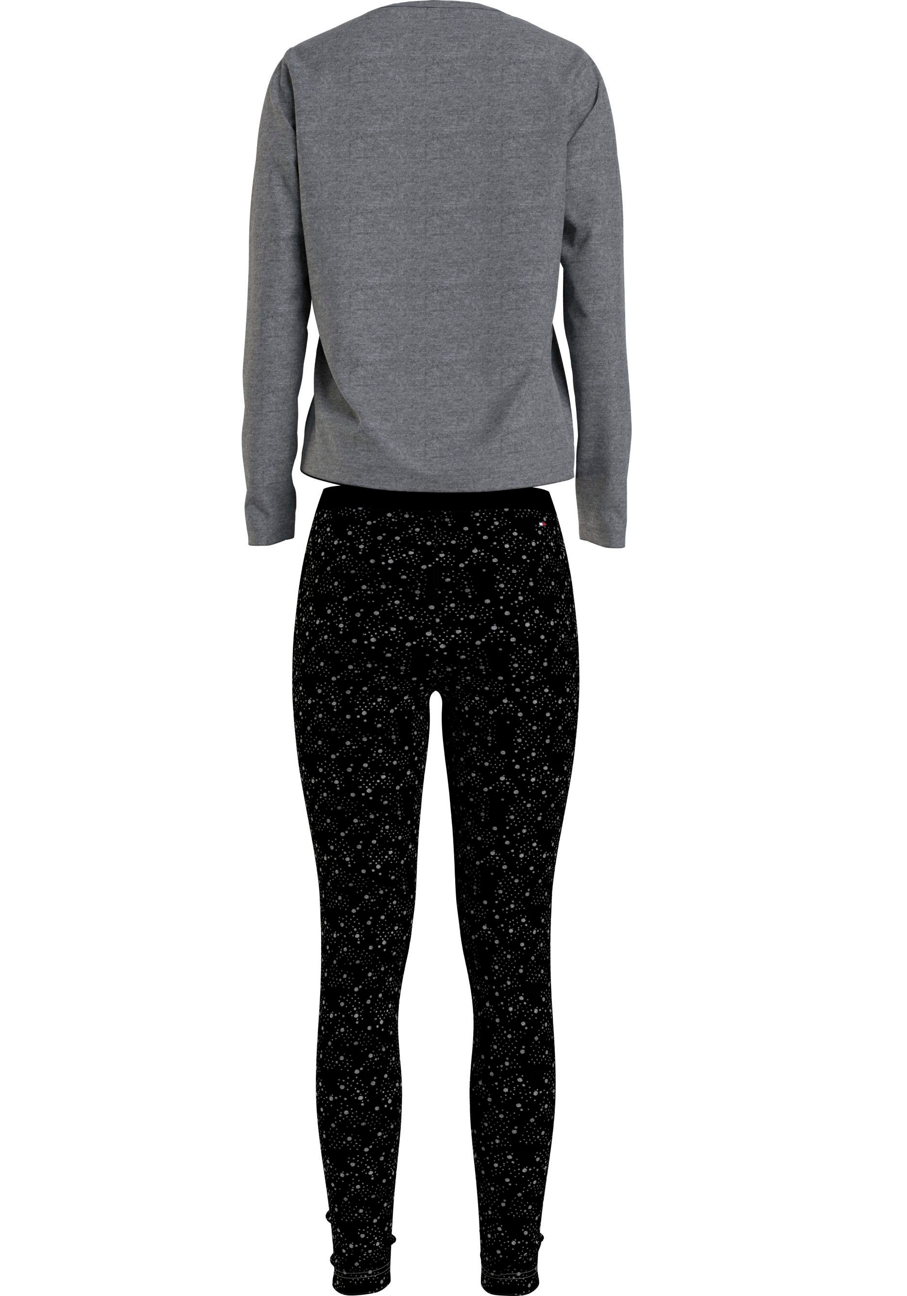 Tommy Hilfiger Underwear Schlafanzug »LONG SLEEVE TEE & LEGGING SET«, (2  tlg.), mit schmalem Bein bestellen im OTTO Online Shop