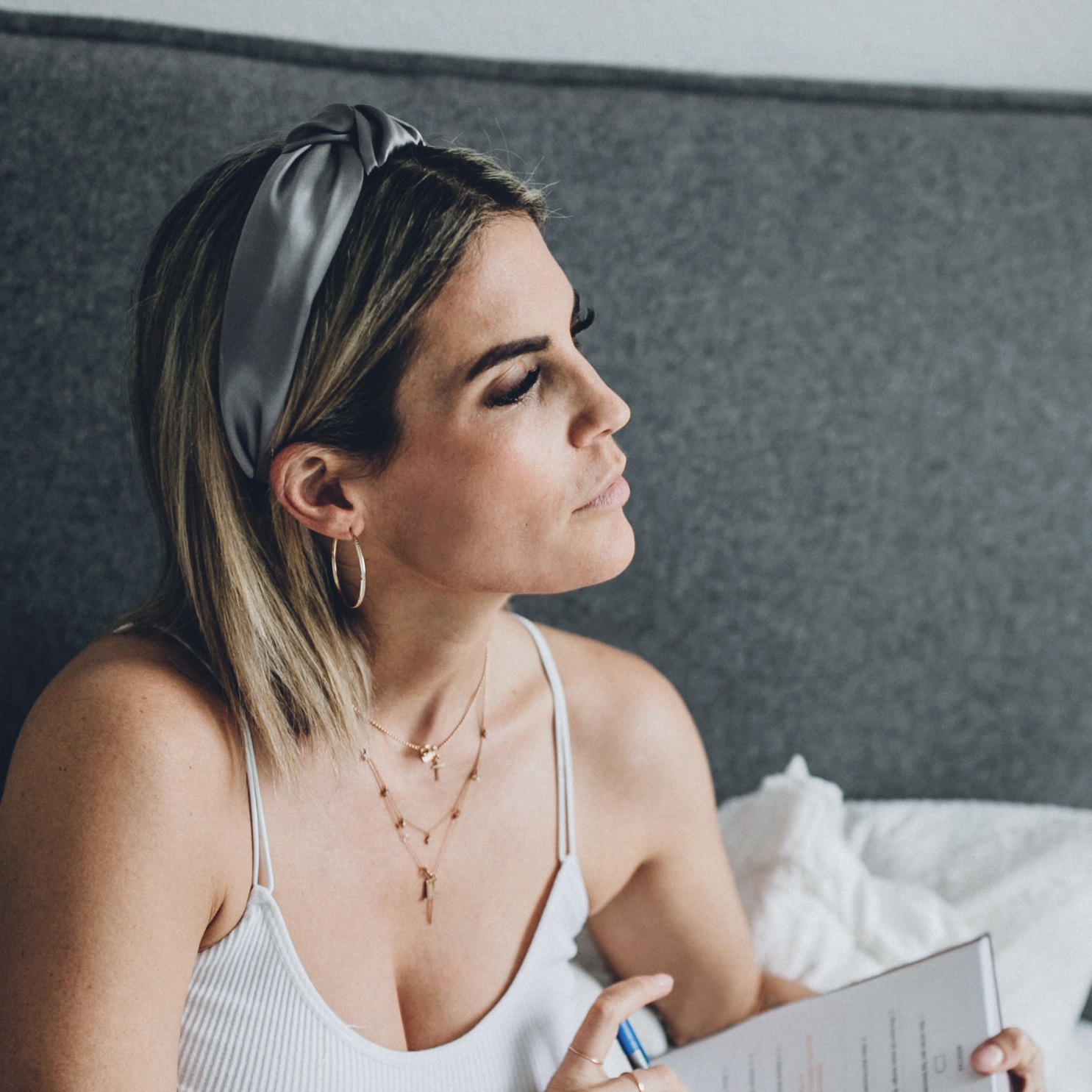 AILORIA Diadem »Set Hairband und Scrunchie S DELICAT & DOUX«
