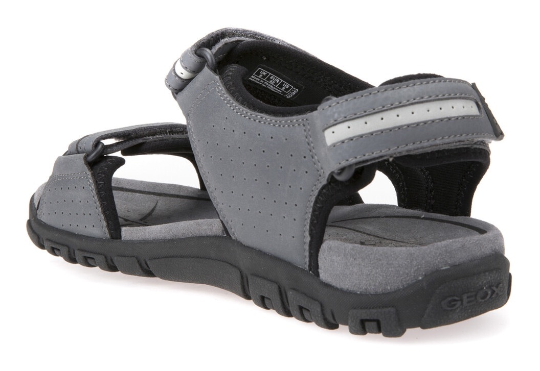 Geox Sandale »UOMO SANDAL STRADA«, Sommerschuh, Klettschuh, Outdoorsandale, im Trekking-Look