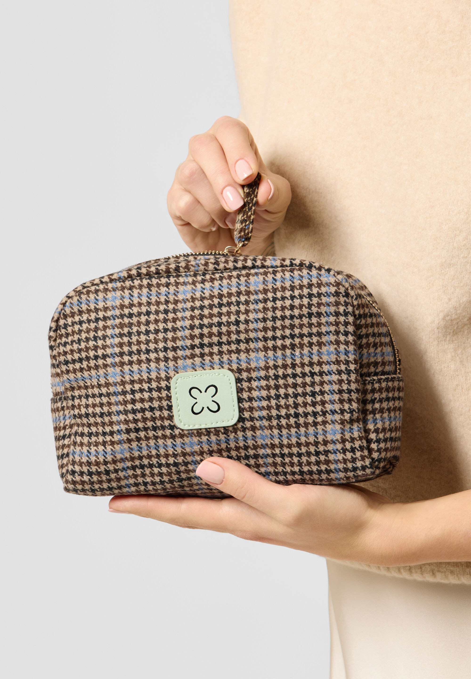 Codello Kosmetiktasche »Codello Tasche« mit Karomuster
