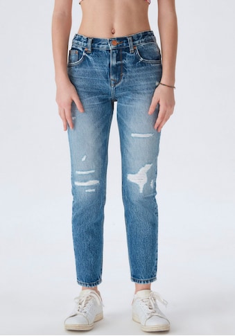 Destroyed-Jeans »ELIANA«, in trendy Ankle-Länge, for GIRLS