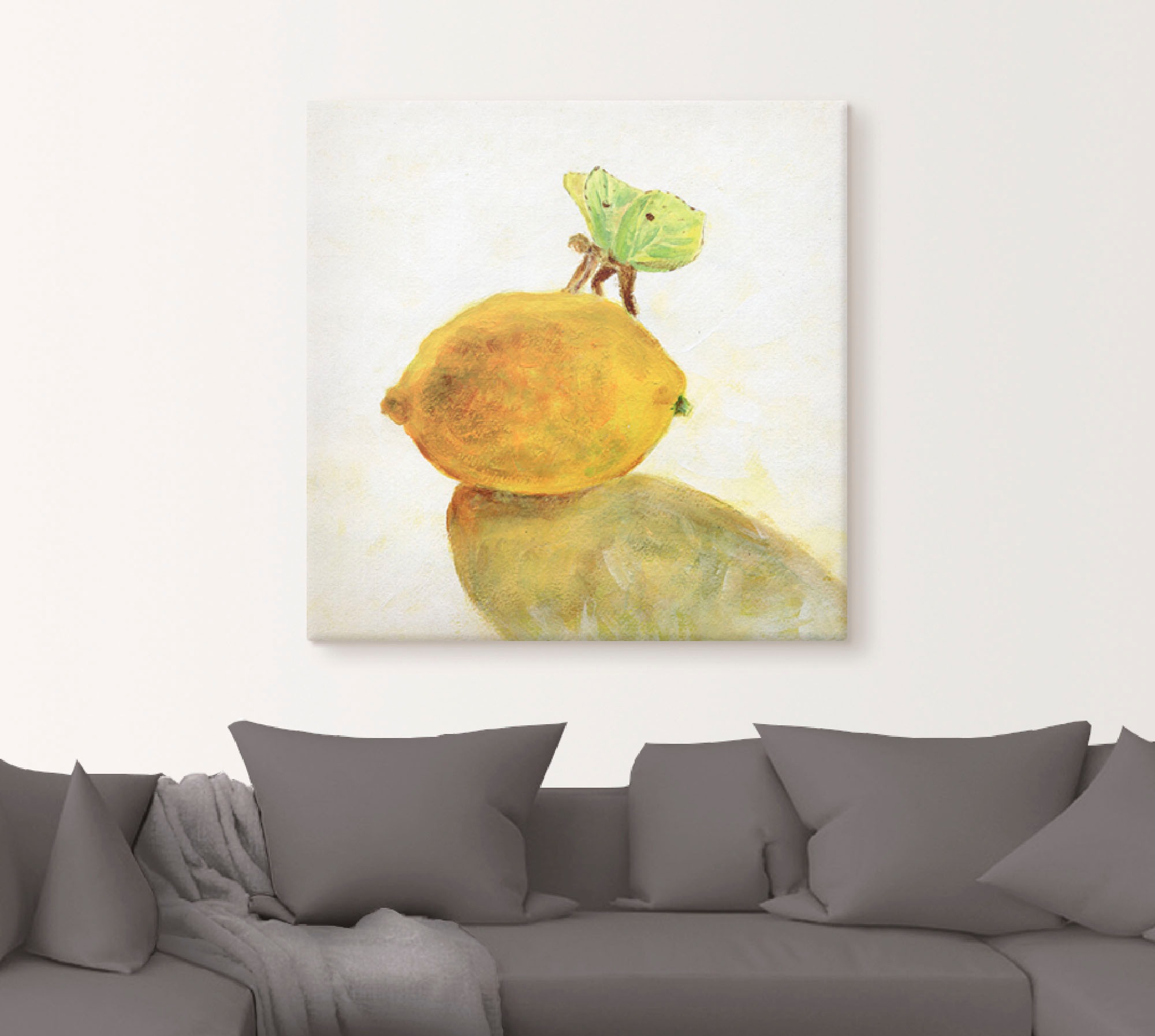 Artland Leinwandbild »Sich wiederfinden« Lebensmittel 1 Stk. tlg. auf Keilrahmen gespannt