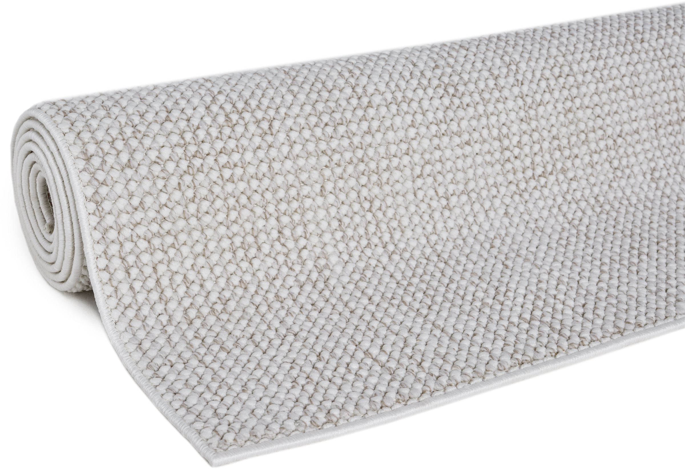 OTTO home Teppich »Lilri, Woll-Look, Scandi« rechteckig 10 mm Höhe Wolloptik, Wohnzimmer, Schlafzimmer, Esszimmer