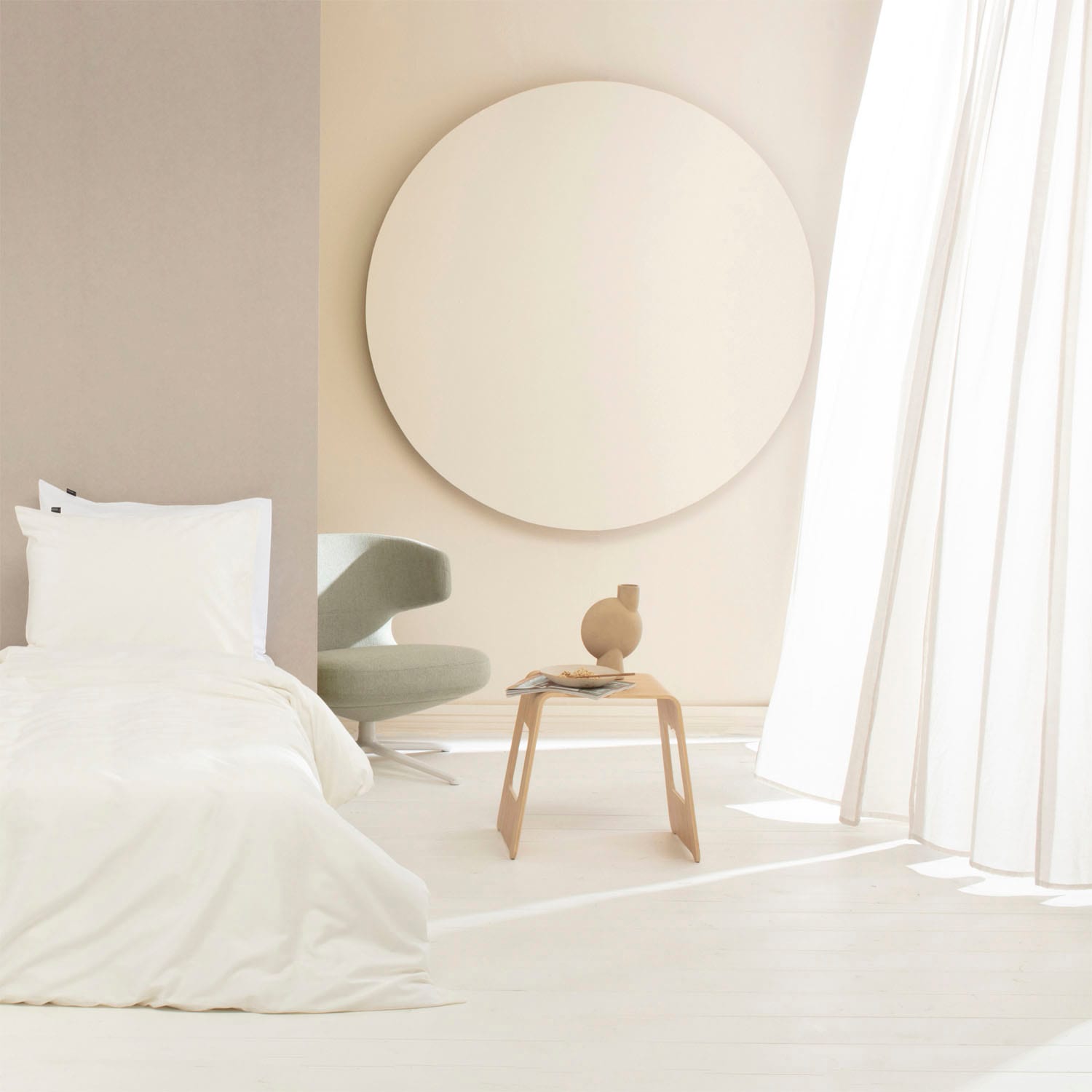 damai Bettwäsche »Bio Satin« in eleganten Farbtönen