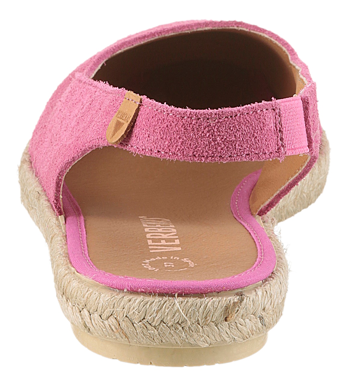 VERBENAS Slingsandale »Kiara Serraje«, Sommerschuh, Sling, Urlaubschuh mit Juterahmen