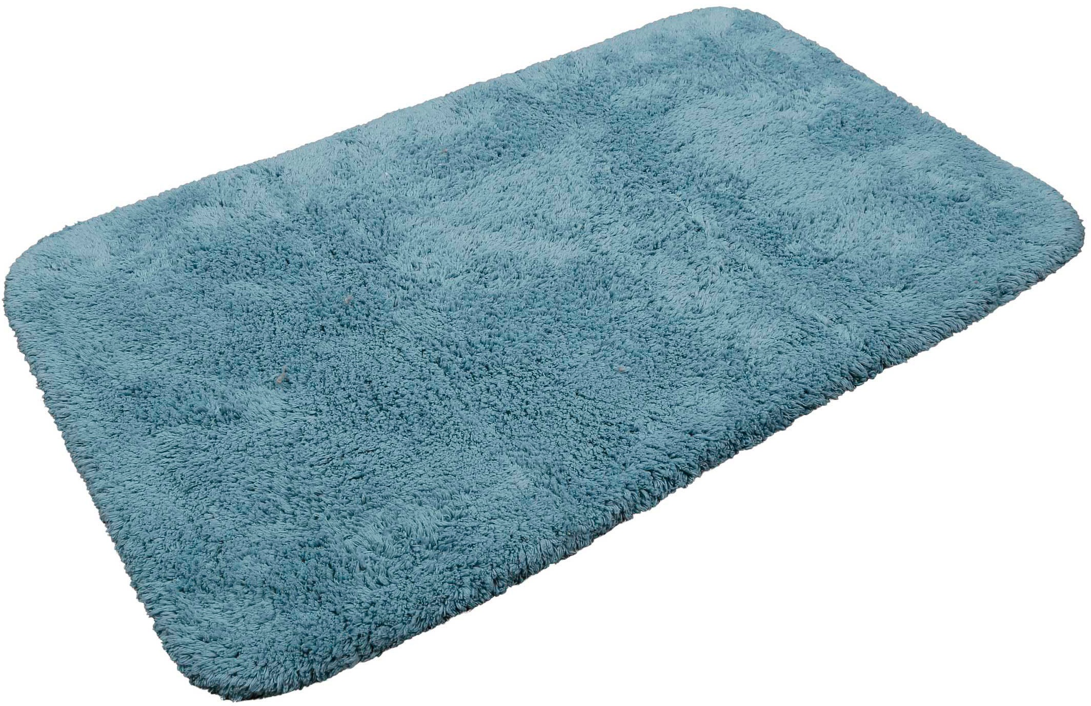 Wecon home Basics Badematte »Ole WB-2721«, fußbodenheizungsgeeignet, 100% Baumwollflor, waschbar, einfarbig, Badezimmerteppich