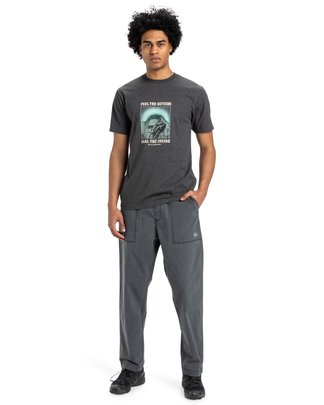 Quiksilver T-Shirt »Feel The Outside«