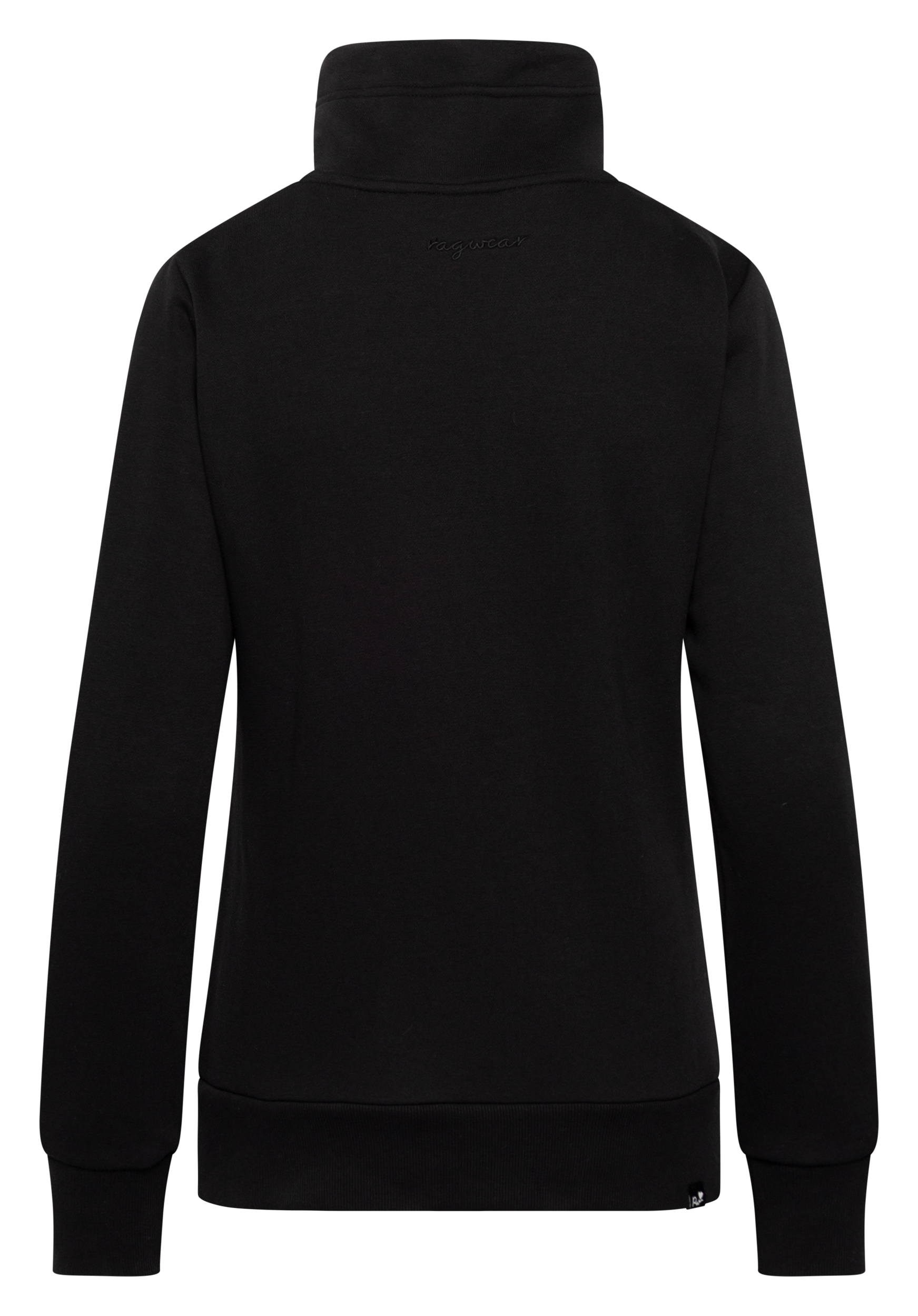 Ragwear Sweatjacke »RONETTE« brushed, in super softer Qualität, unifarbene Optik, mit Stehkragen