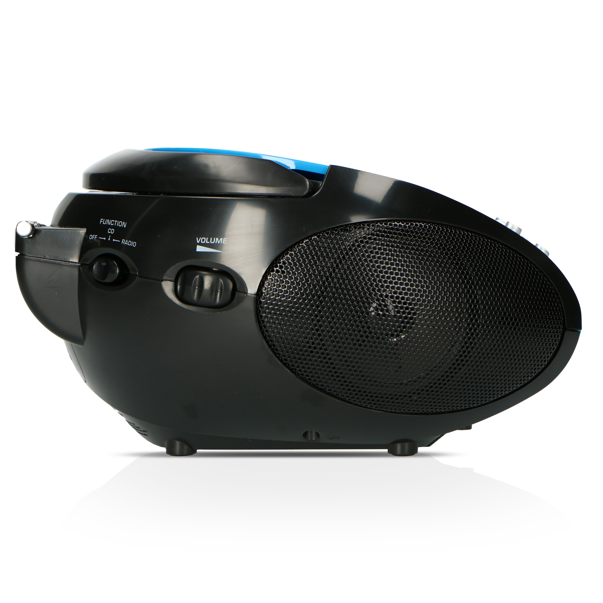 Lenco Boombox »SCD-24«, (FM-Tuner 2 W), batteriebetrieb möglich