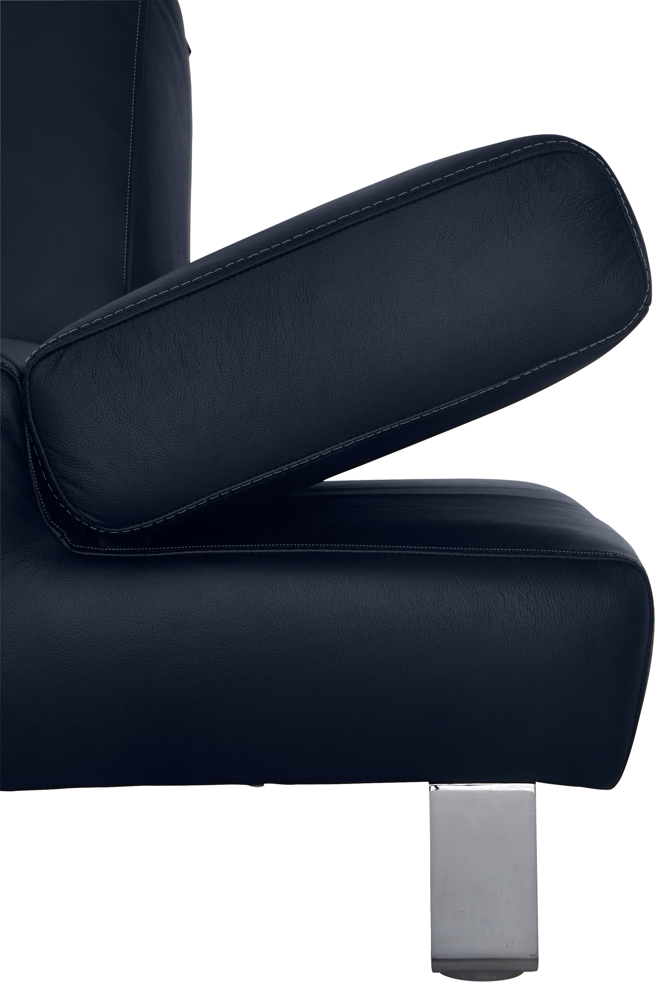 W.SCHILLIG 2-Sitzer »taboo Designsofa mit hohem Sitzkomfort«, mit Übertiefe, inklusive Armlehnenverstellung, mit Kontrastnaht