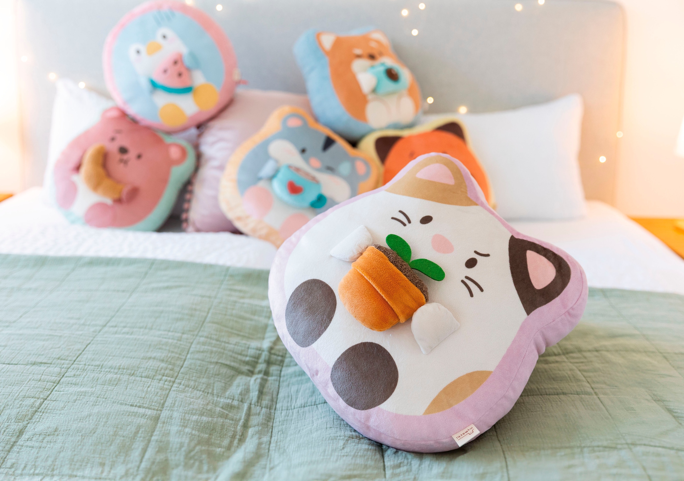 Nici Kuscheltier »mymochi, Katze Angy mit Blumentopf 35x33x12 cm«