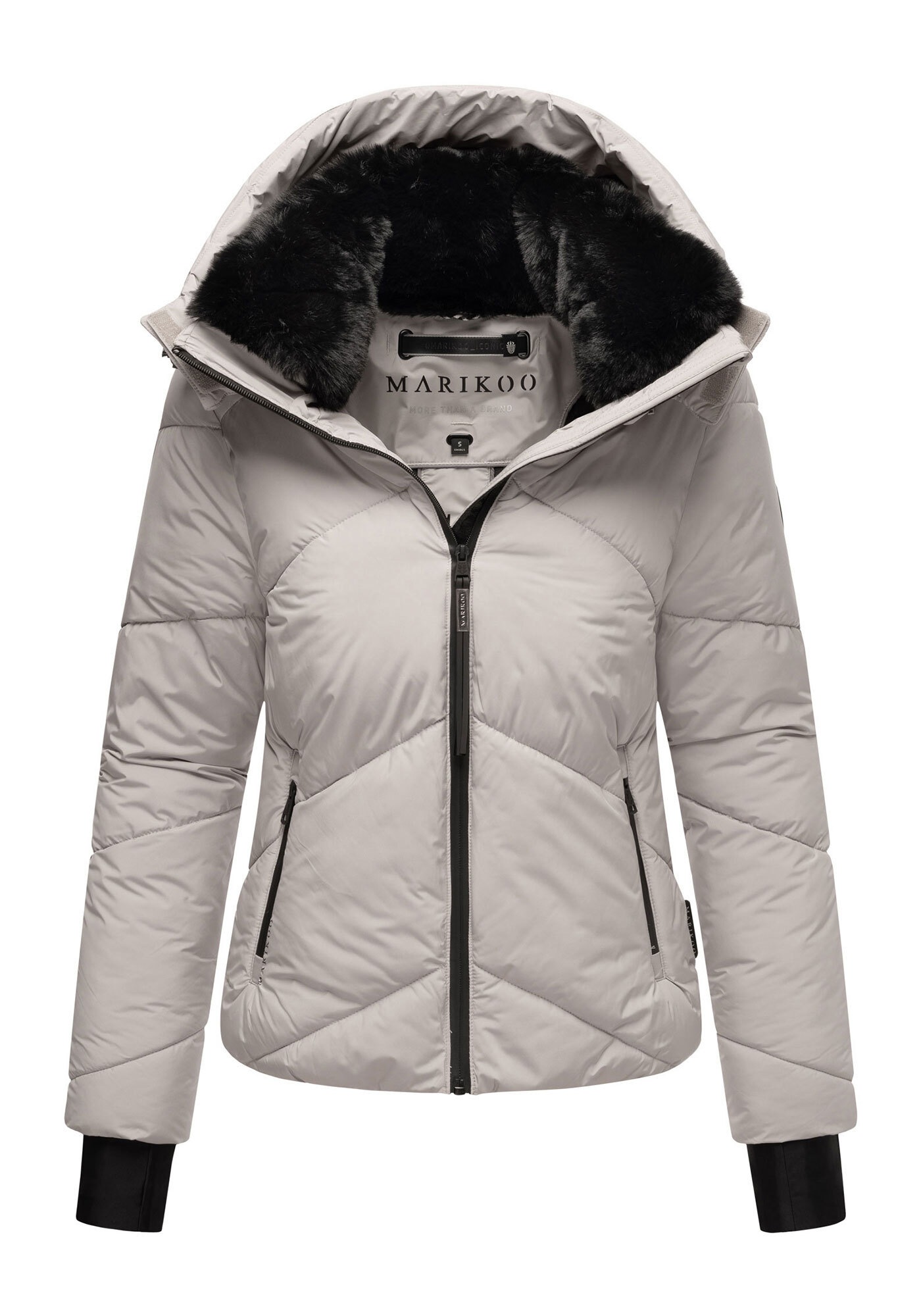 Marikoo Winterjacke »Marikoo Simaraa kurze Damen Winter Steppjacke N007«