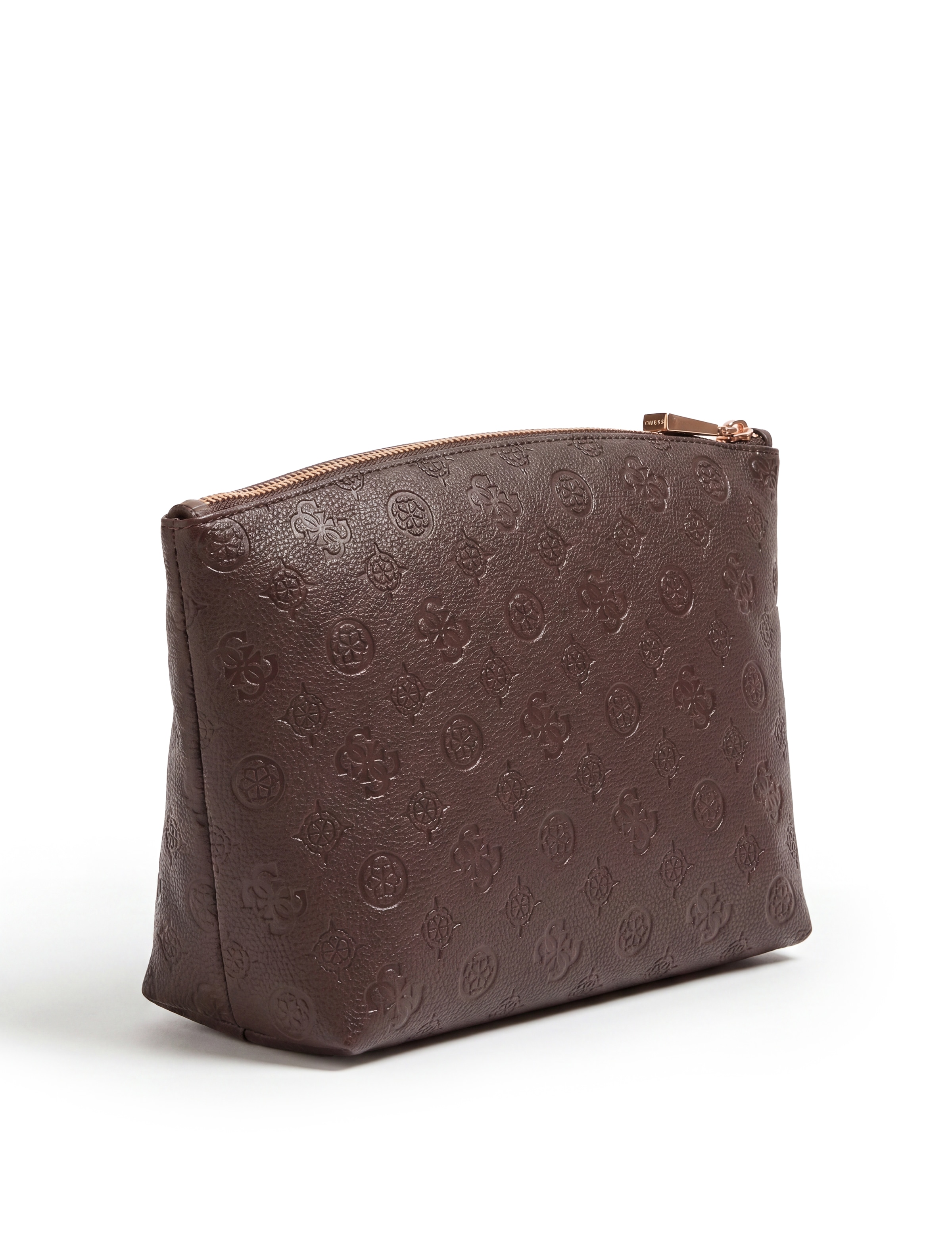 Guess Kosmetiktasche »LENWOOD TOP ZIP COSMETIC« Waschbeutel, Wash Bag, Kosmetiktasche mit Reißverschluss