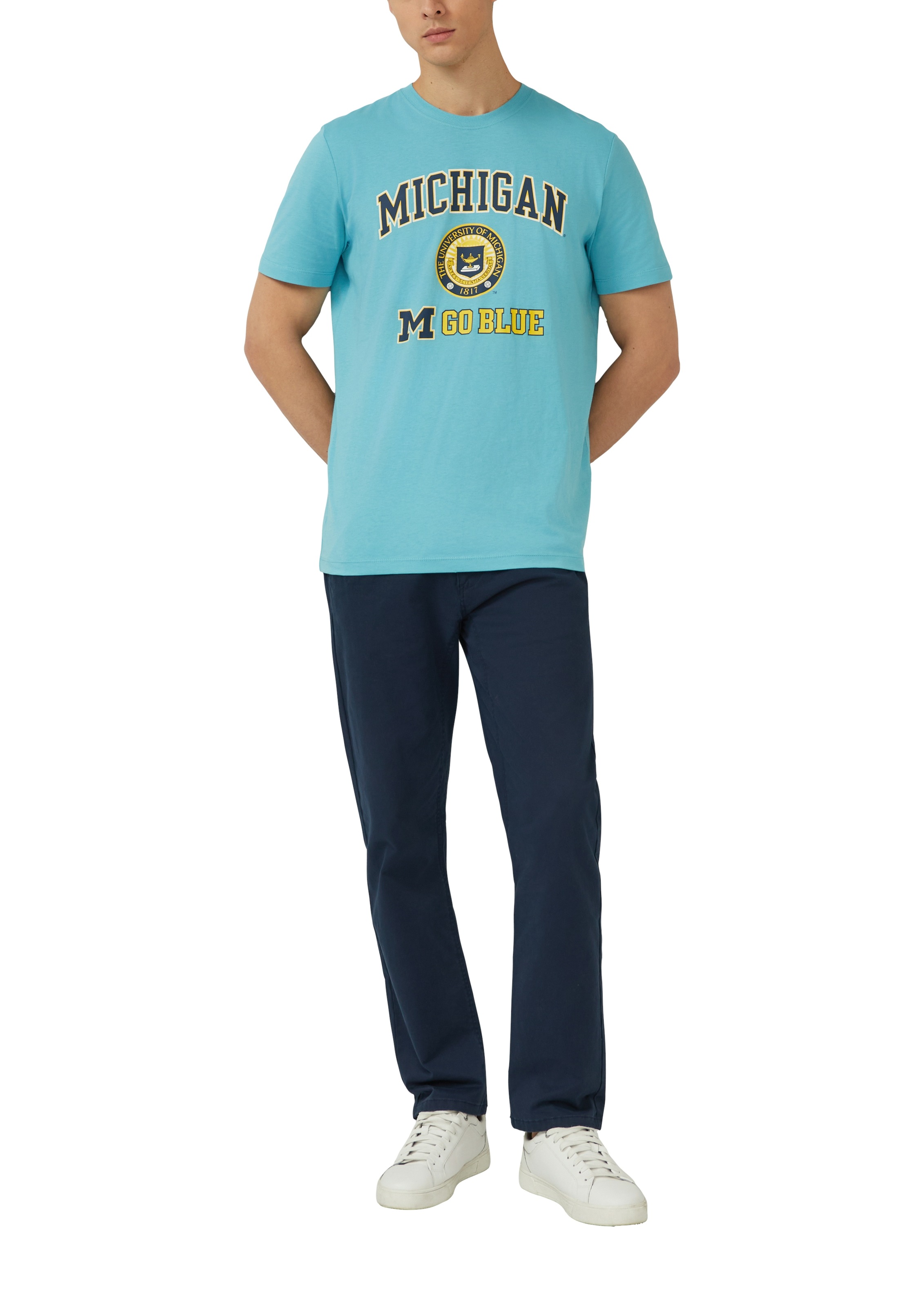 s.Oliver T-Shirt mit plakativem Druck