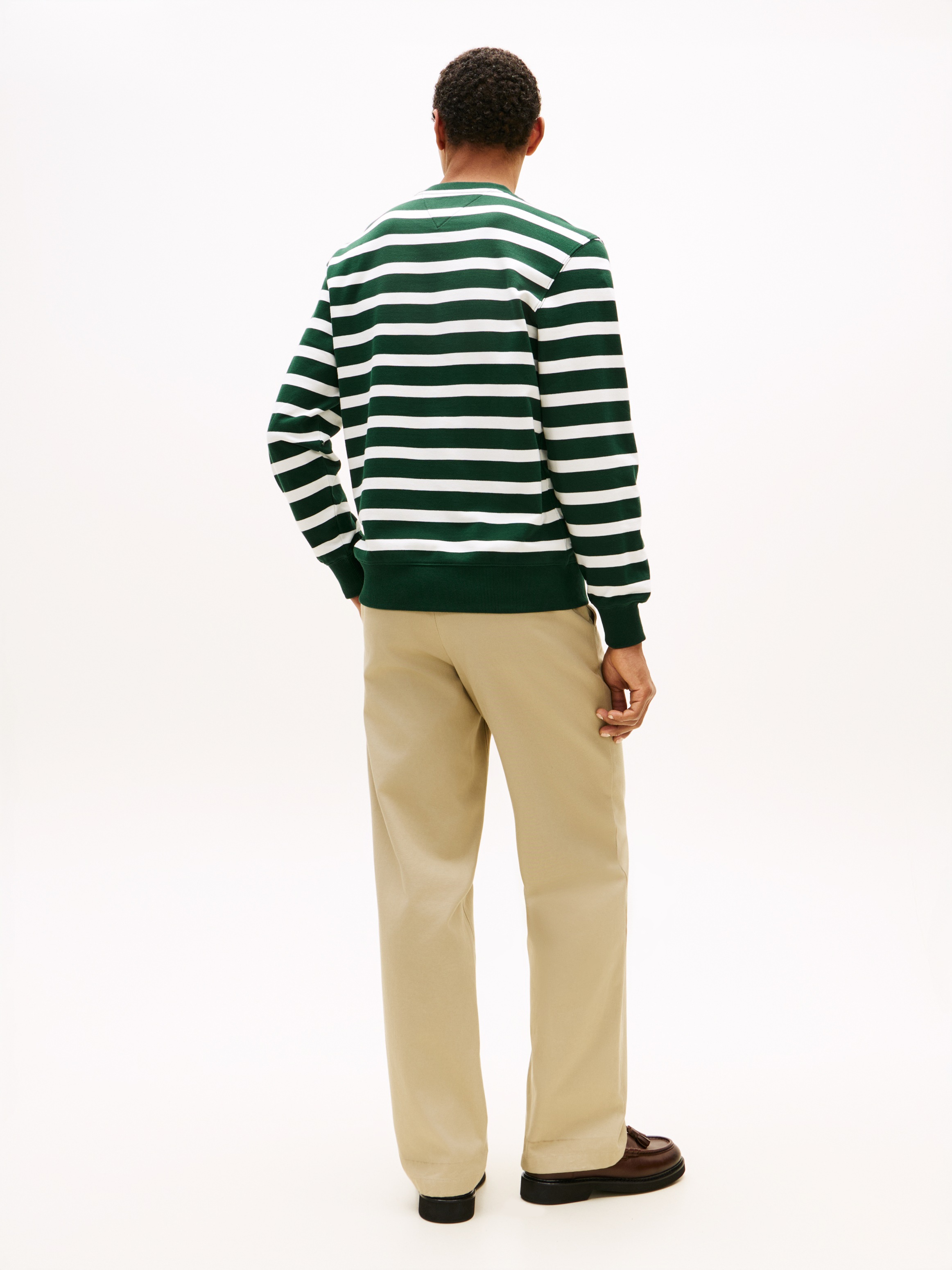 Tommy Hilfiger Sweatshirt »TERRY BLOCK«, Regular fit mit Rundhalsausschnitt
