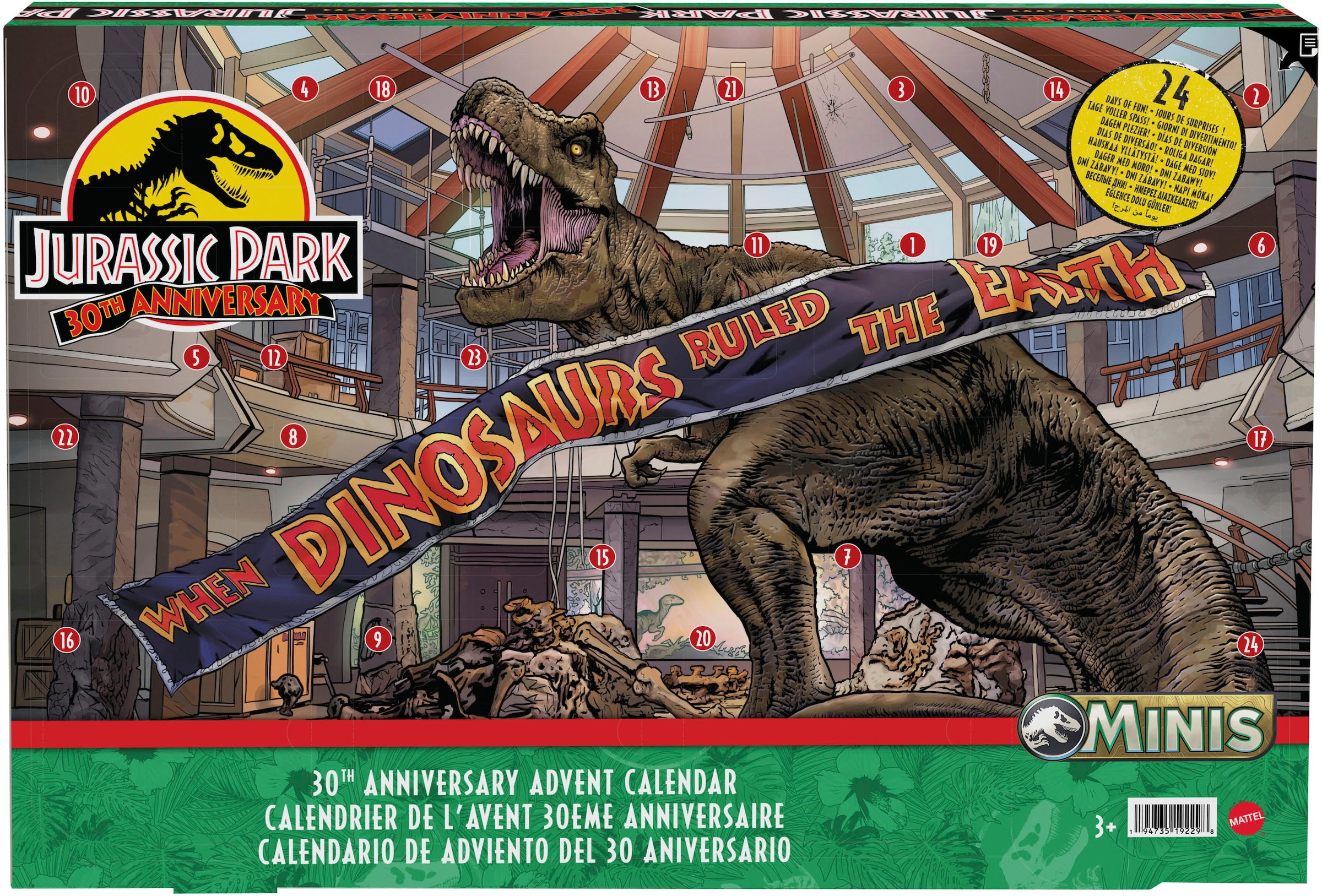 Spielzeug-Adventskalender »Jurassic World«, ab 3 Jahren