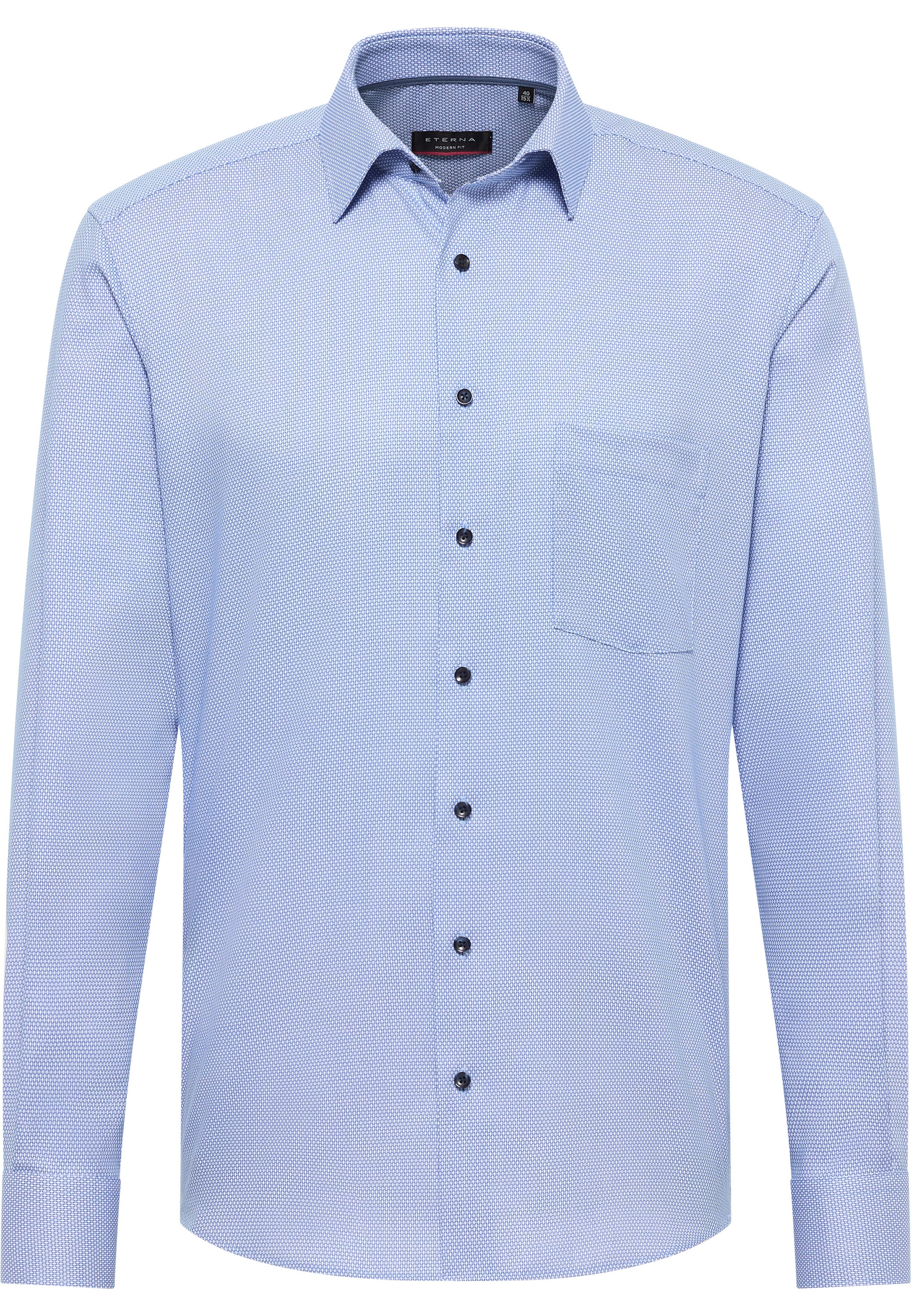 Eterna Langarmhemd »MODERN FIT«, NON IRON (bügelfrei)