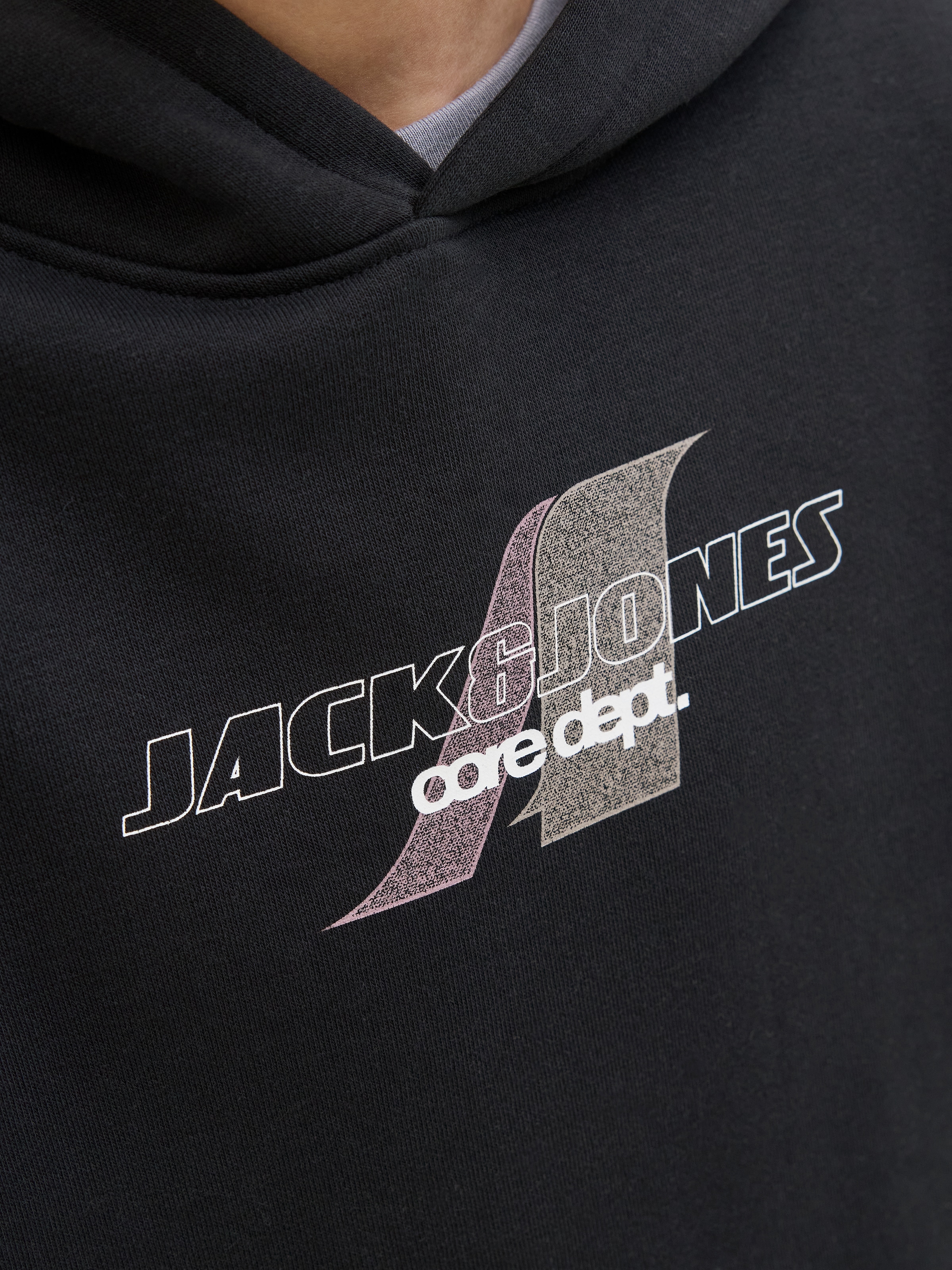 Jack & Jones Junior Kapuzensweatshirt »JCOTIER FRONT PRINT SWEAT HOOD JNR«