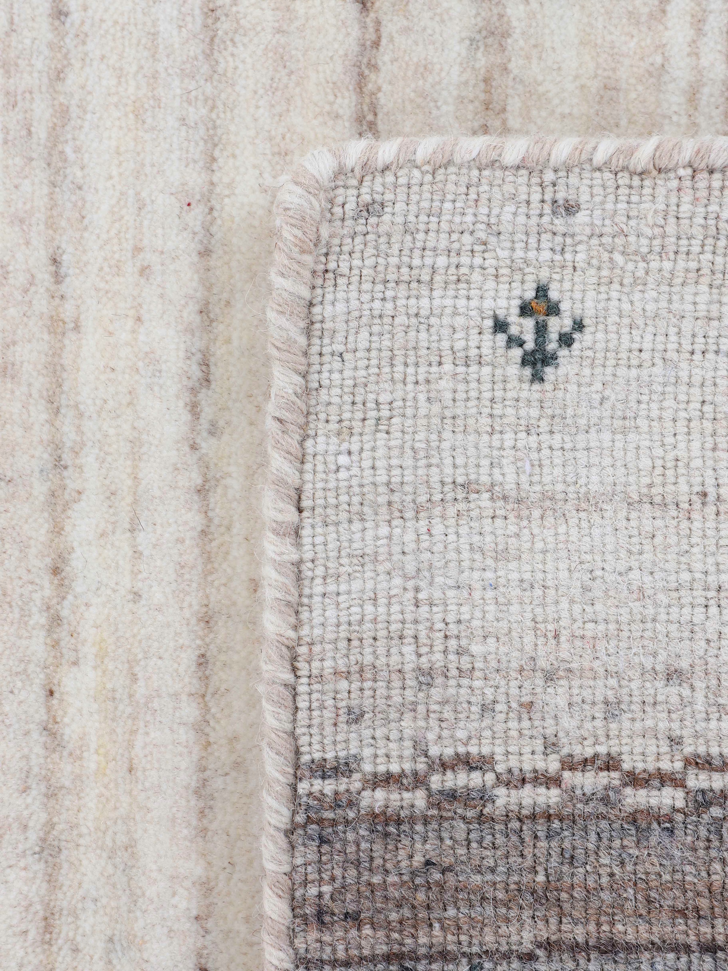 carpetfine Wollteppich »Gabbeh Vida«, rechteckig, 15 mm Höhe, reine Wolle, weicher Flor, auch als Läufer erhältlich