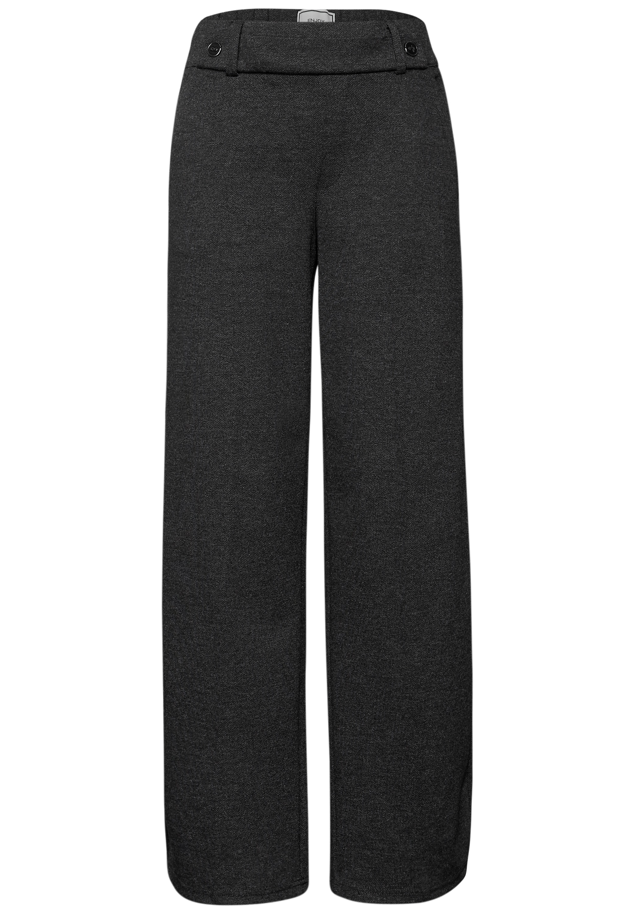STREET ONE Stoffhose »QR Straight Leg Mela«, mit Tape und seitlichen Taschen