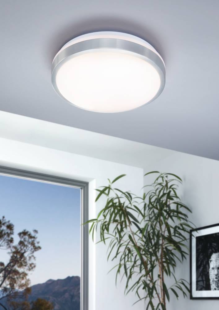 EGLO LED Deckenleuchte »COMPETA 1«, 1 flammig, Leuchtmittel LED-Board | LED fest integriert, Stahl und Kunststoff, Esszimmer, Industrial, minimalistisch