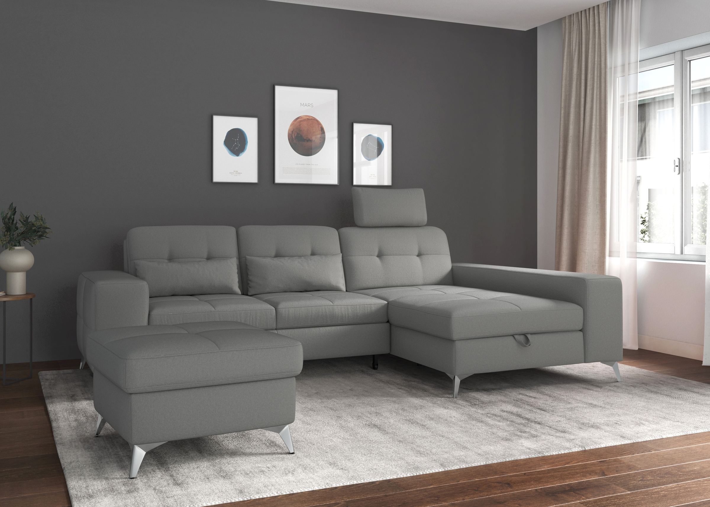 sit&more Kopfstütze »Baviene«, in hochwertiger Verarbeitung