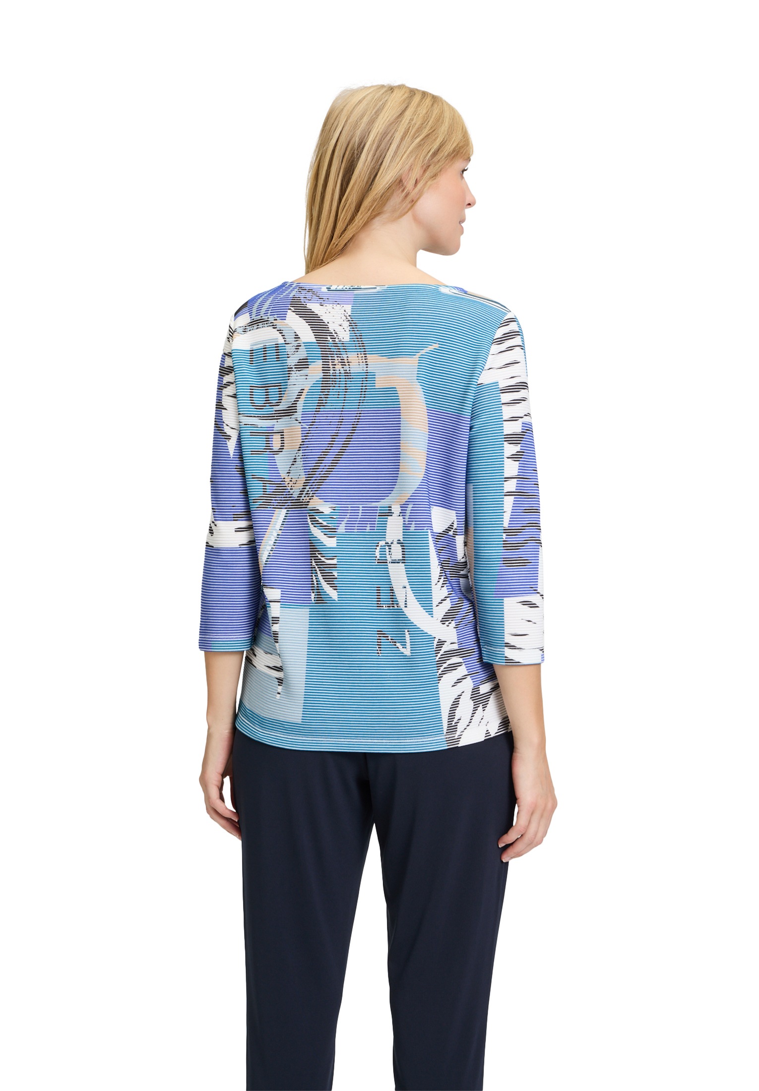 Betty Barclay Sweatshirt »Sweatshirt mit Rippenstruktur«