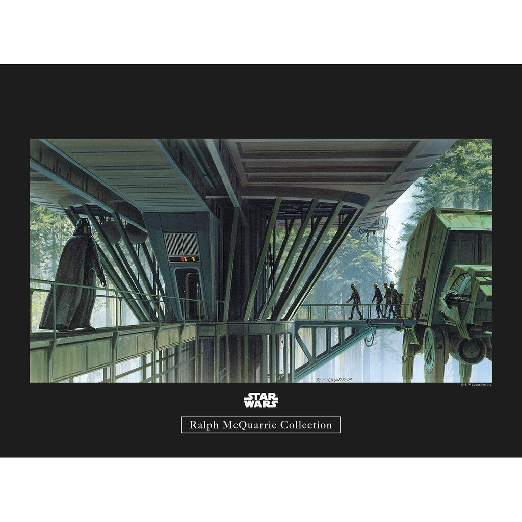 Komar Poster »Star Wars Classic RMQ Endor Dock«, Star Wars, (1 St.)