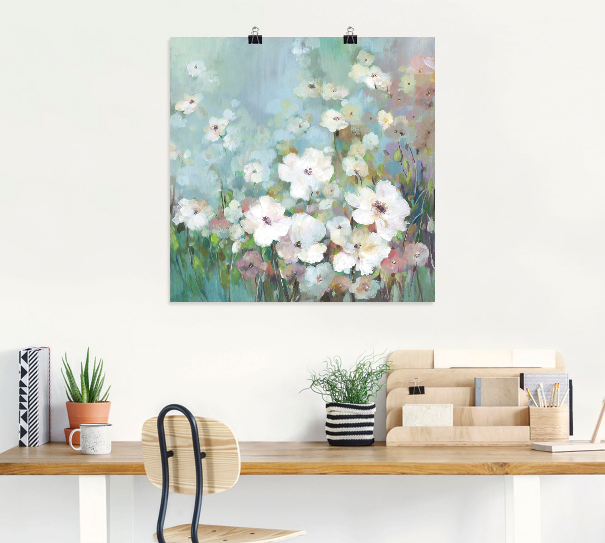 Artland Wandbild »Feldblumengarten« Blumenwiese 1 Stk. tlg. als Leinwandbild, Poster in verschied. Größen