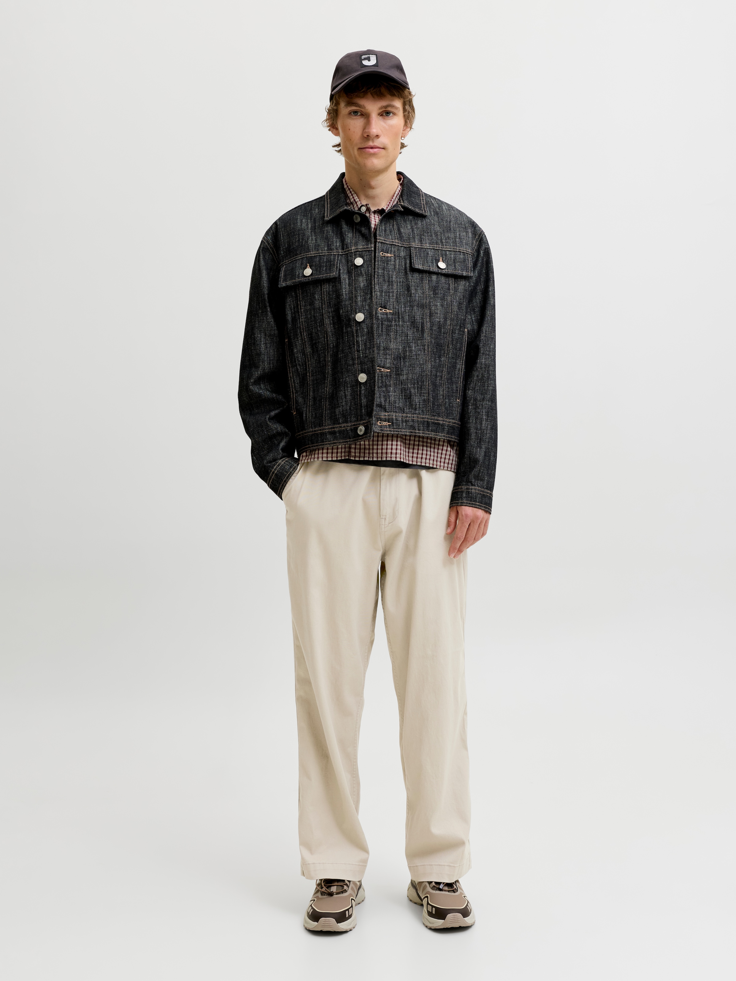 Jack & Jones Chinos »JPSTBILL DREW CHINO NOOS«  Baumwolle, weit geschnitten