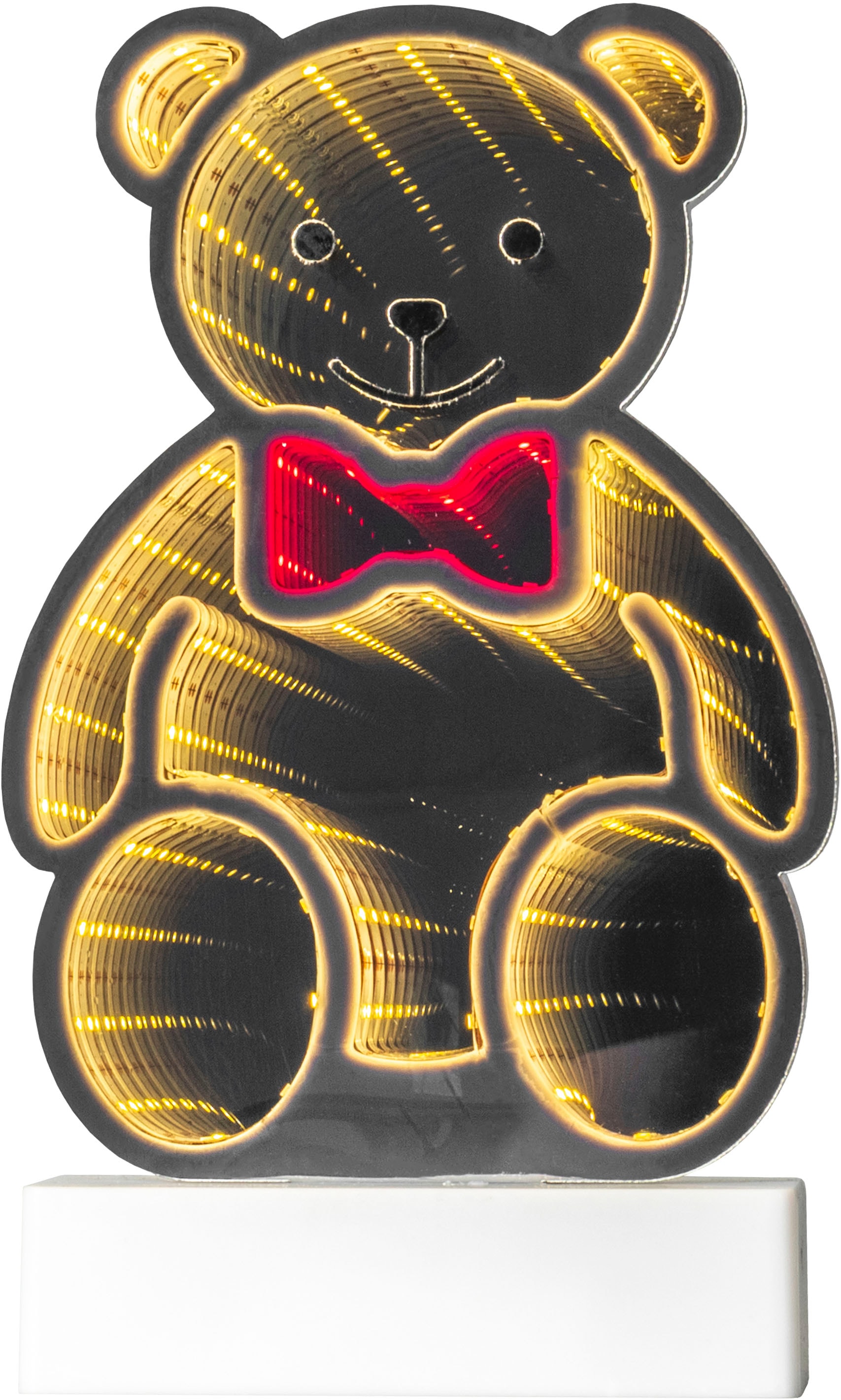 my home LED Dekofigur »Evaya« LED-Modul Warmweiß Tiefenillusion mit 3D-Effekt, von beiden Seiten zu sehen