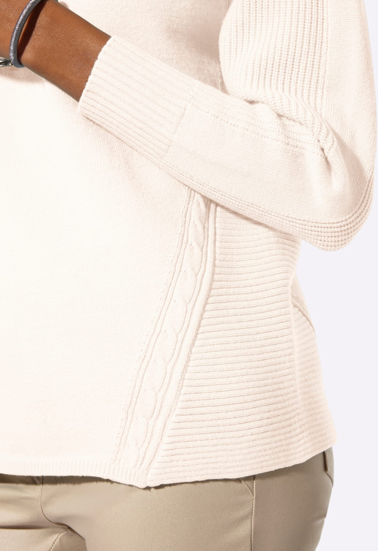creation L Strickpullover »Modal-Mix-Pullover«