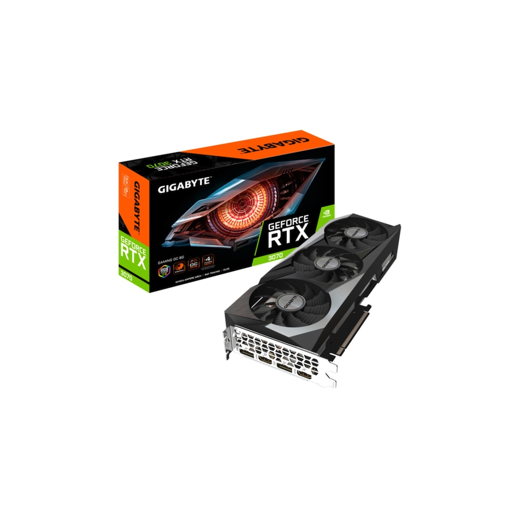 Gigabyte Grafikkarte »GeForce RTX 3070 GAMING OC 8G«