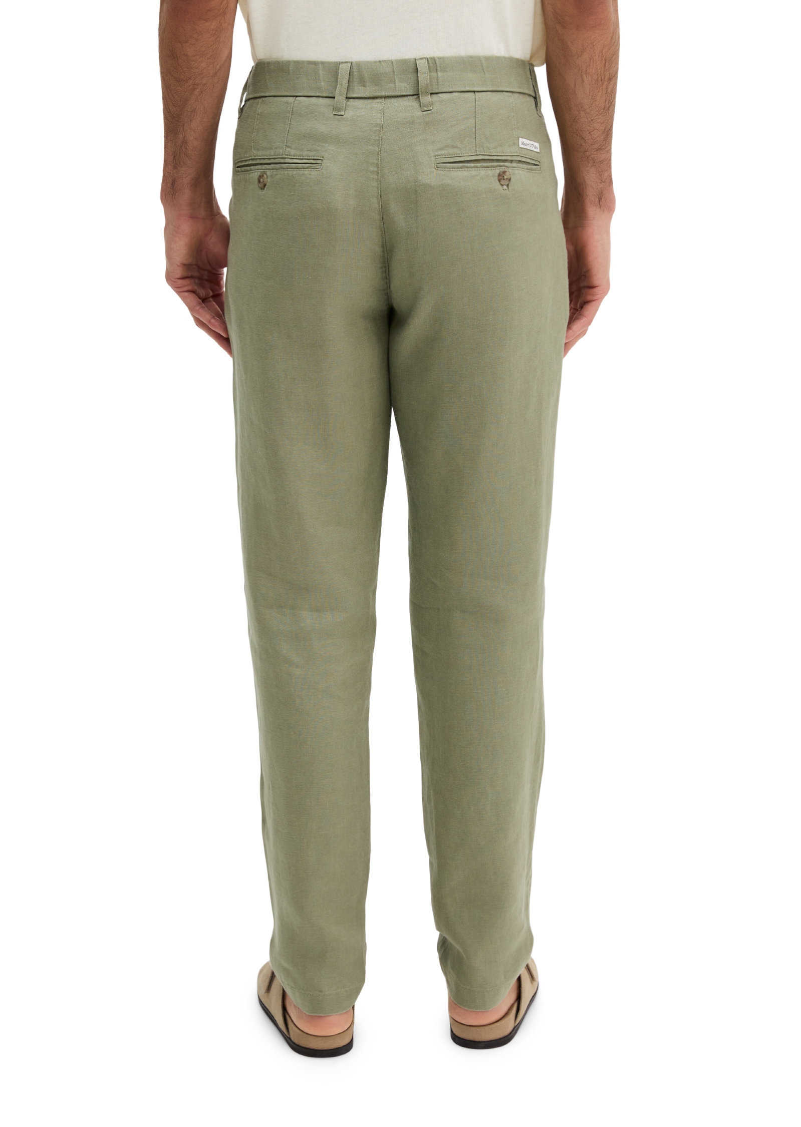 Marc O'Polo Leinenhose »Osby jogger pleats«