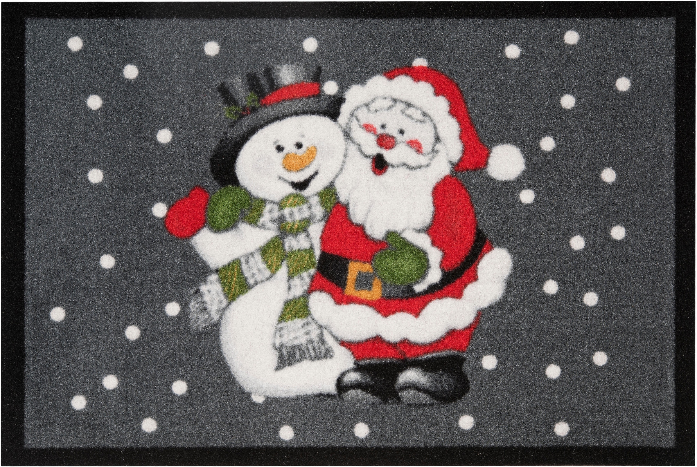 Weihnachten, Fußmatte Schmutzfang mit bestellen Spruch, Motiv Weihnachtsmann«, online Home rechteckig, OTTO Rutschfest, »Welcome affaire bei